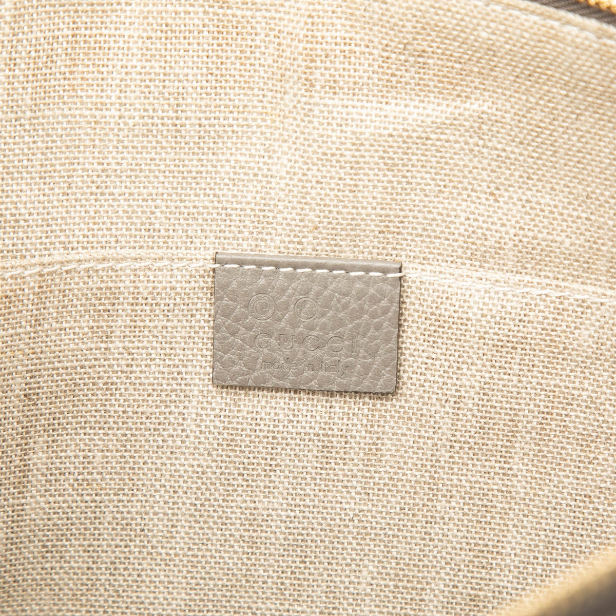 Gucci Calfskin Bamboo Tassel Clutch