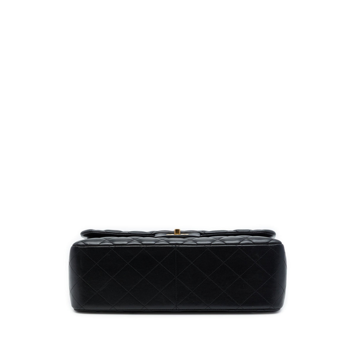 Chanel Jumbo Classic Lambskin Double Flap — Black