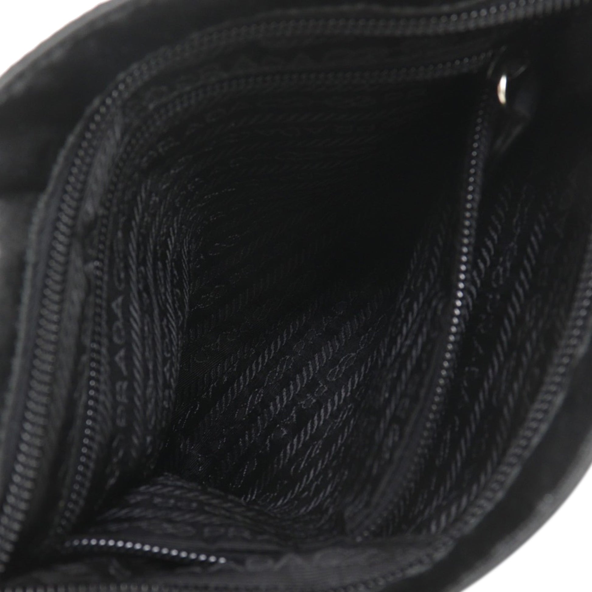 Prada Satin Zip Top Crossbody