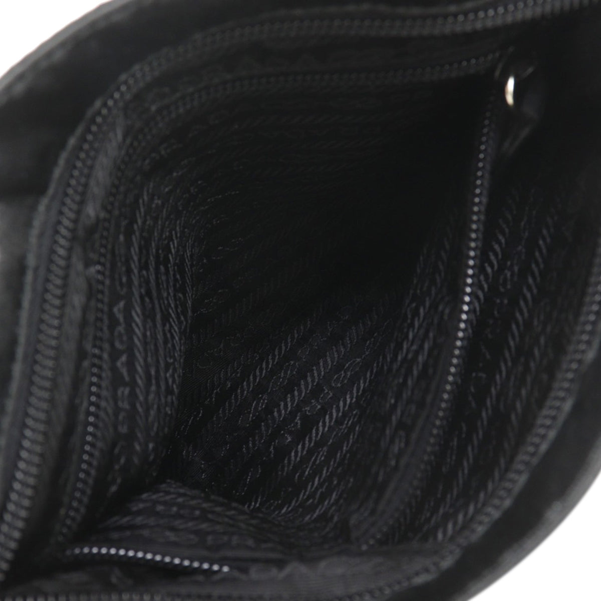Prada Satin Zip Top Crossbody