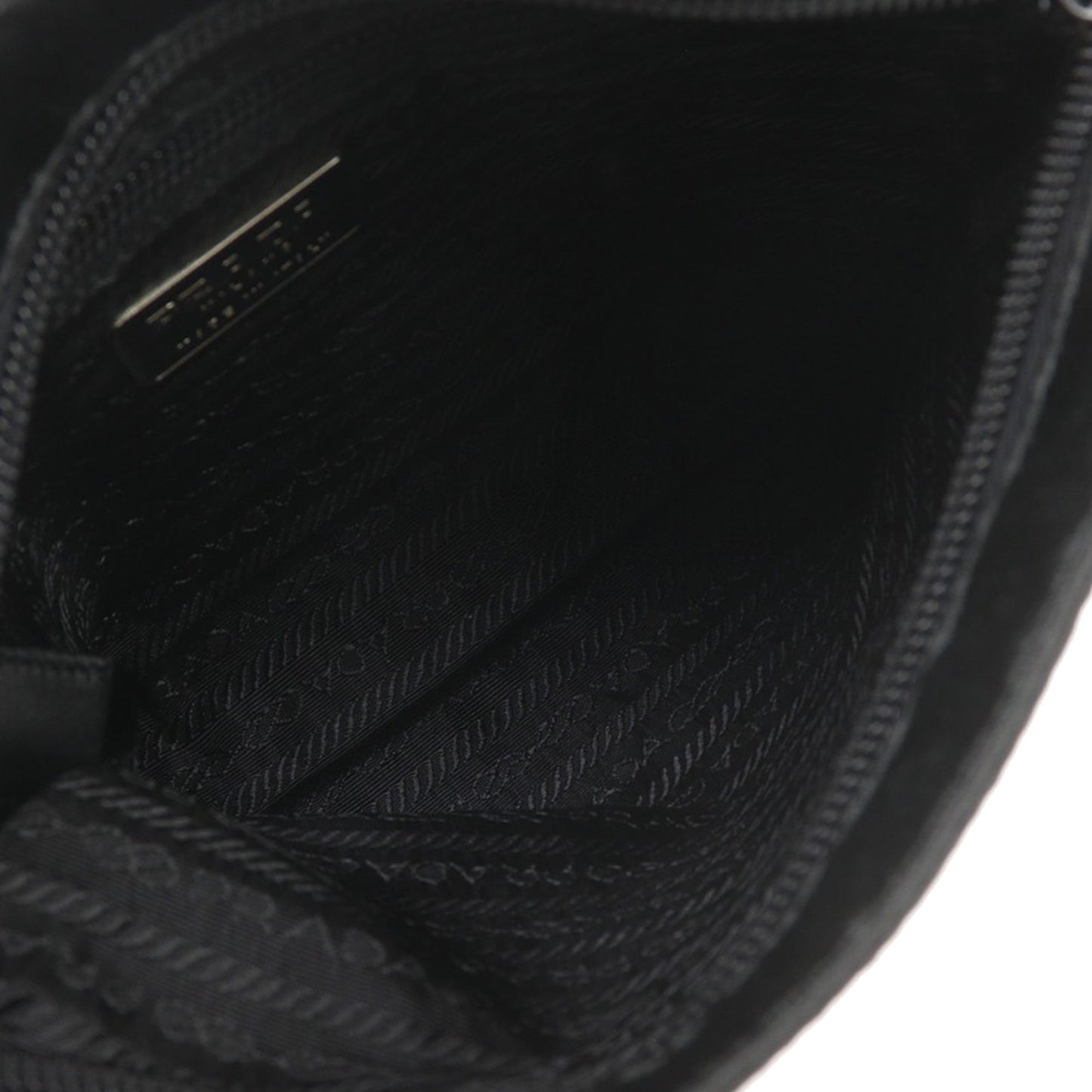 Prada Satin Zip Top Crossbody