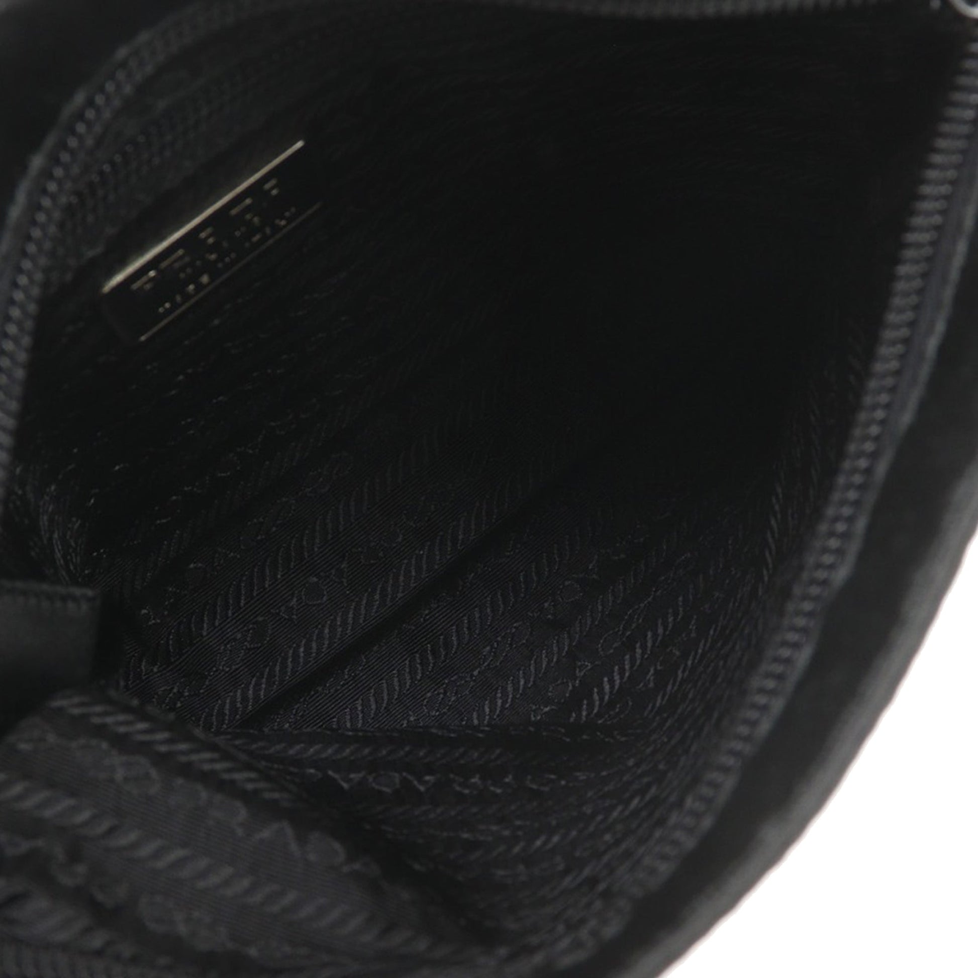 Prada Satin Zip Top Crossbody