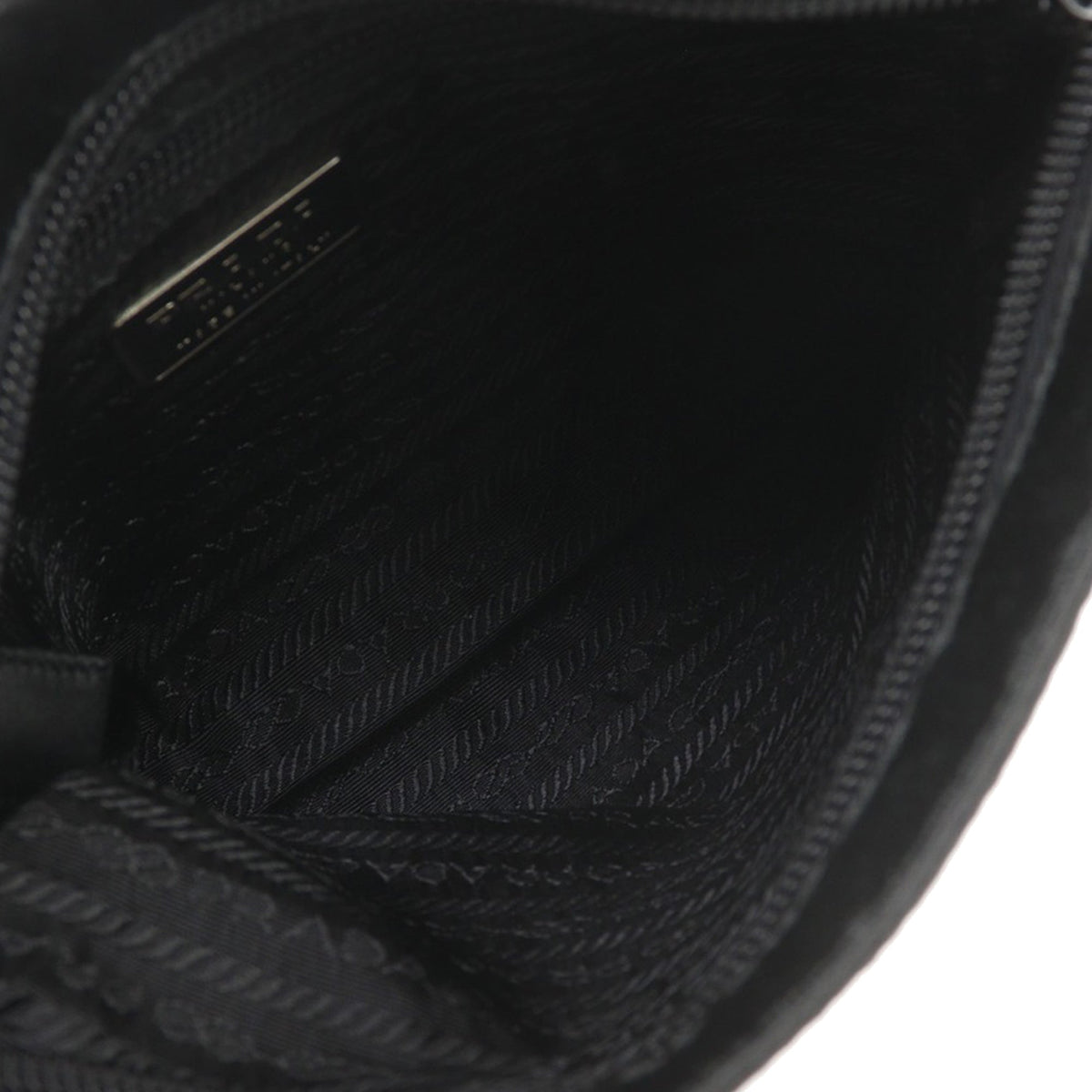 Prada Satin Zip Top Crossbody