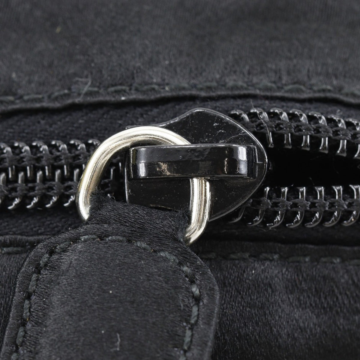 Prada Satin Zip Top Crossbody