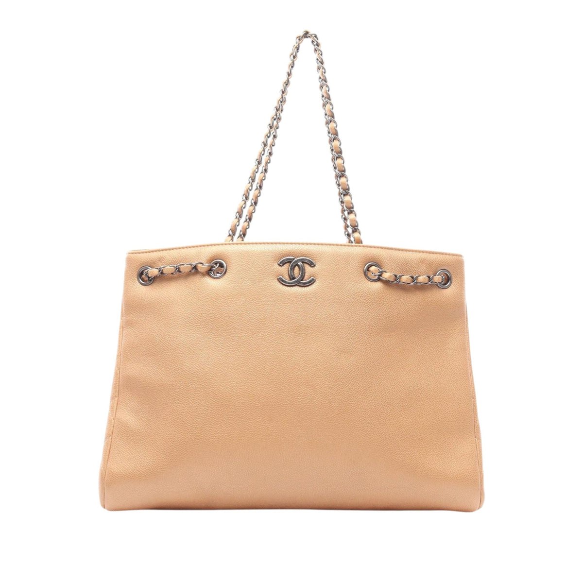 Chanel CC Caviar Chain Tote