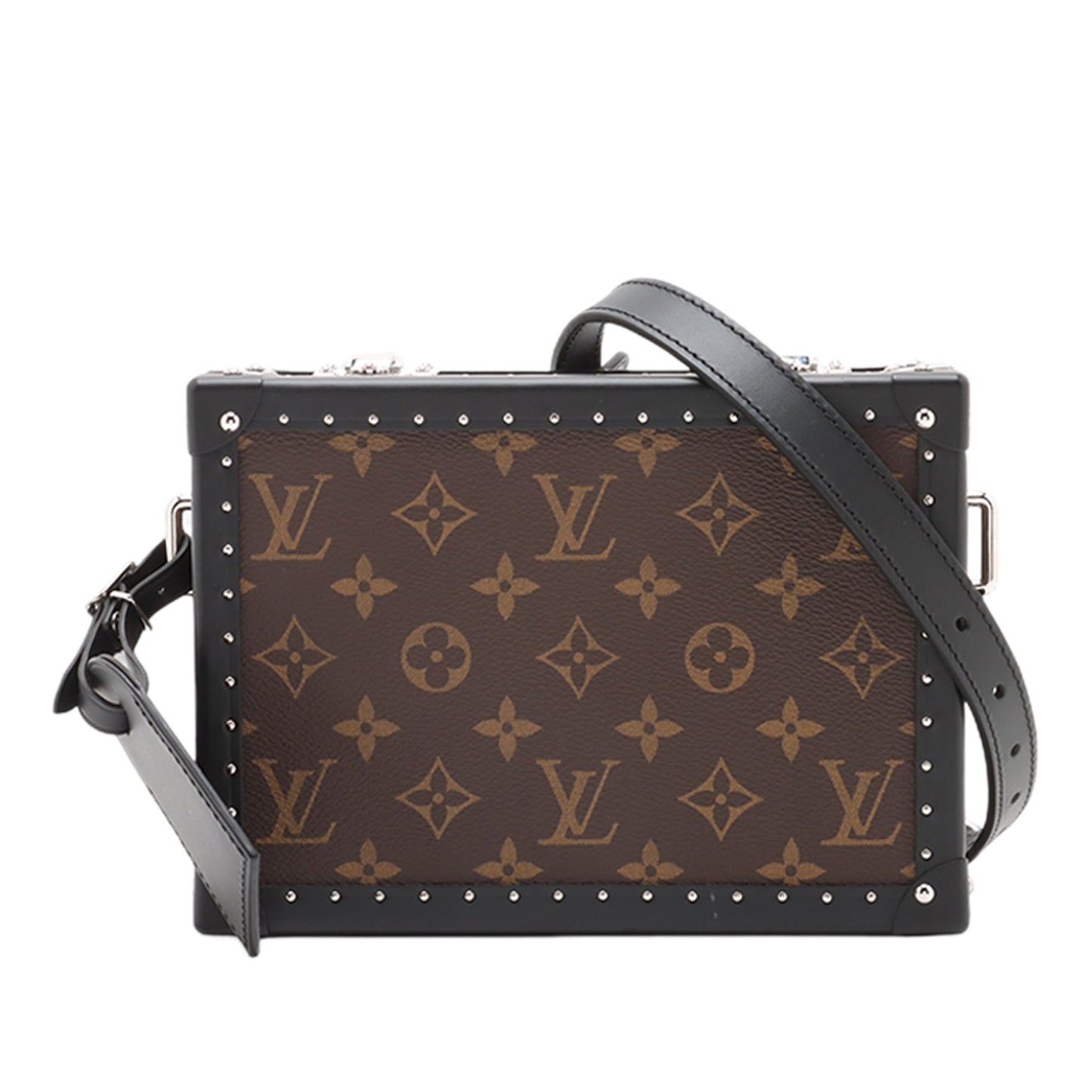 Louis Vuitton Monogram Macassar Clutch Box