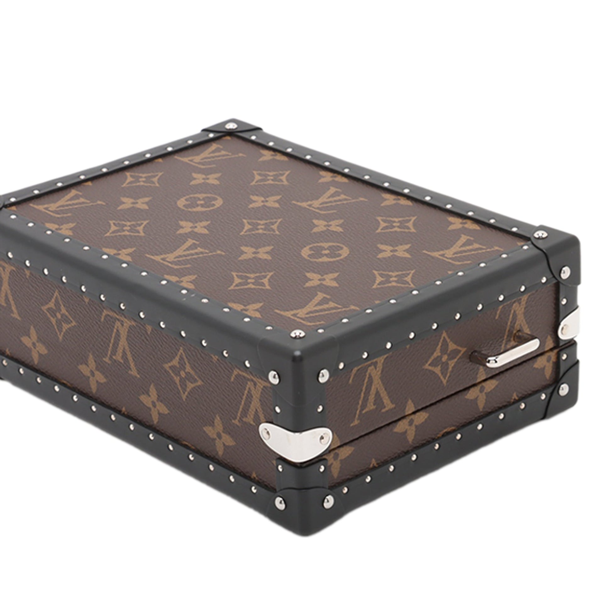 Louis Vuitton Monogram Macassar Clutch Box