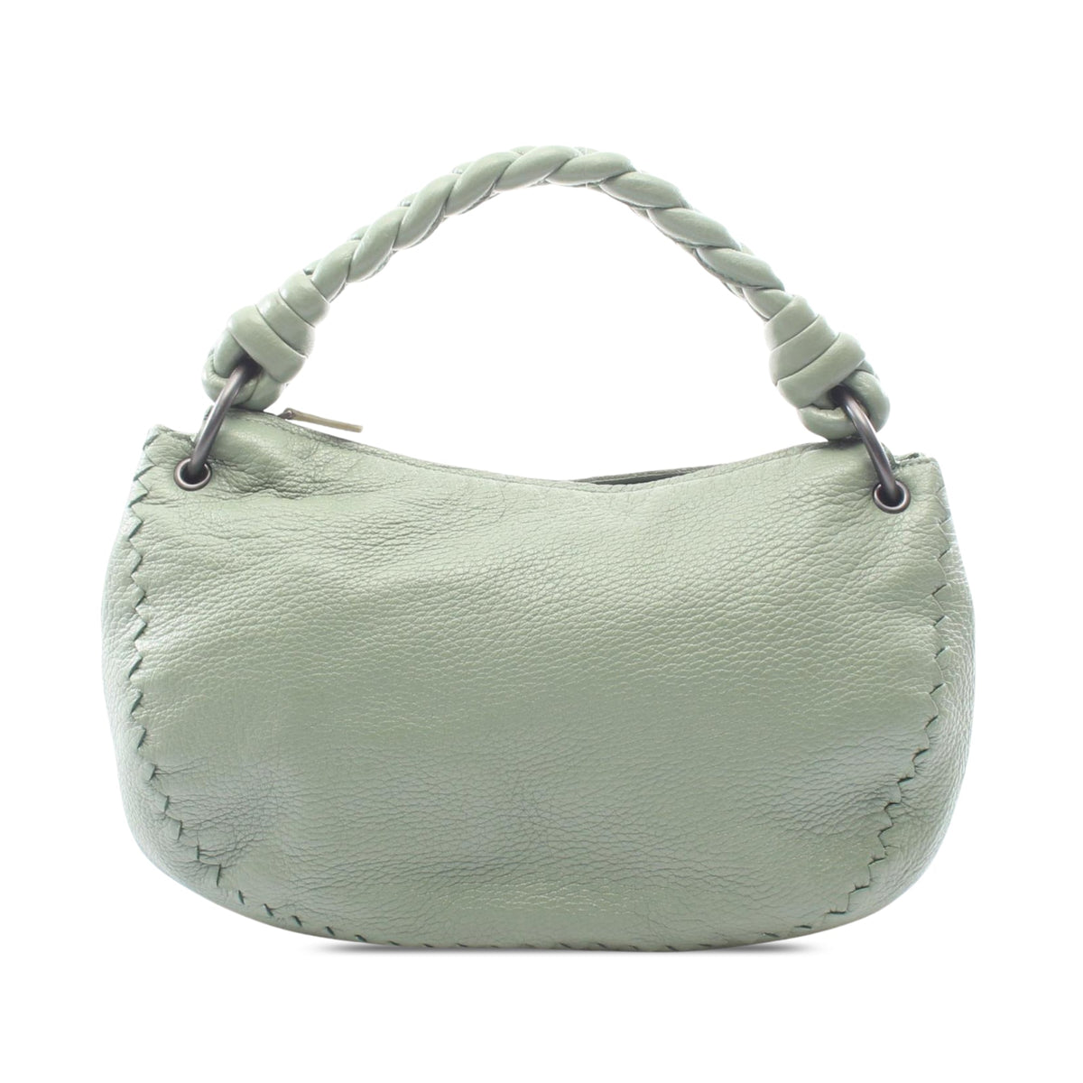 Bottega Veneta Leather Hobo Bag — Green