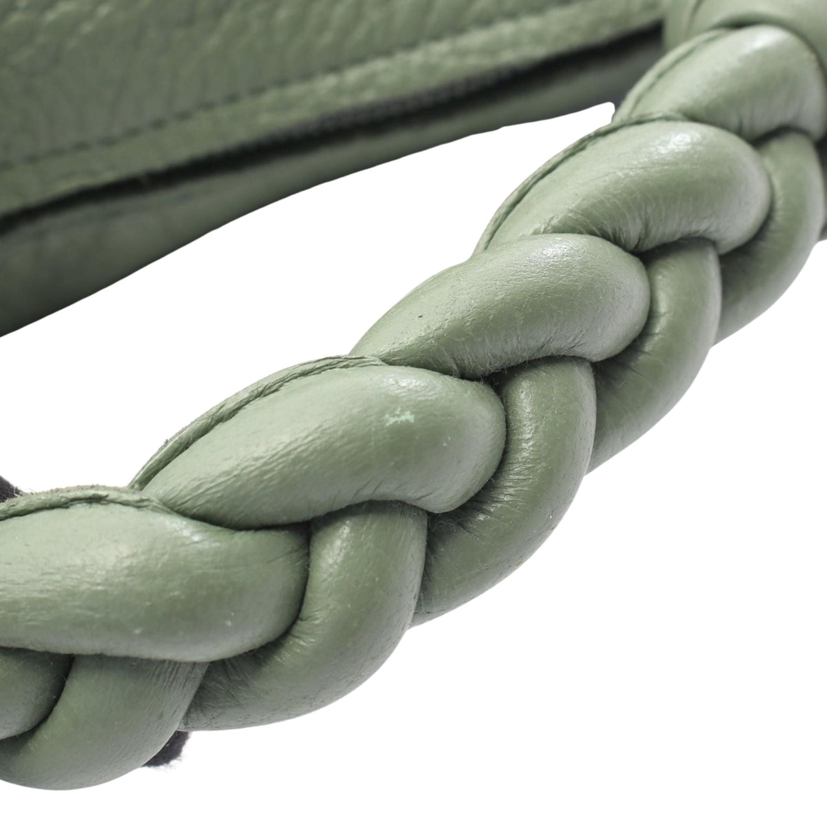 Bottega Veneta Leather Hobo Bag — Green