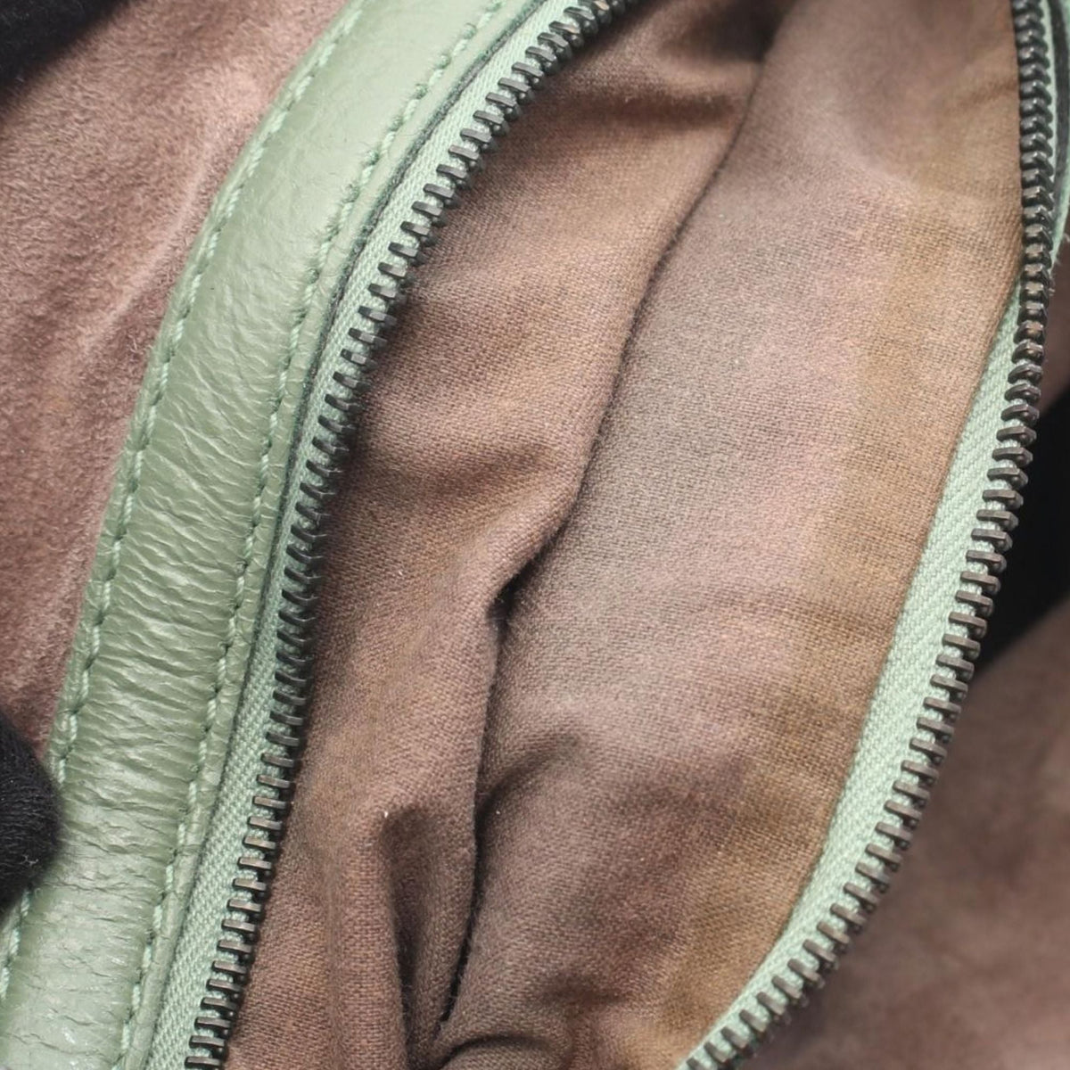 Bottega Veneta Leather Hobo Bag — Green