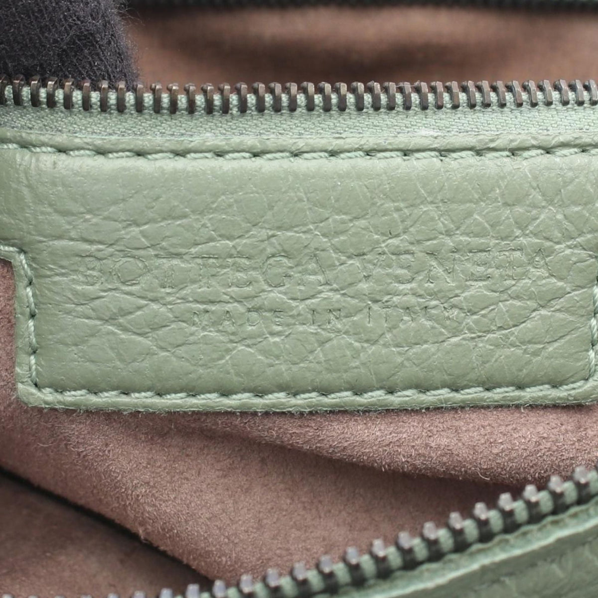 Bottega Veneta Leather Hobo Bag — Green