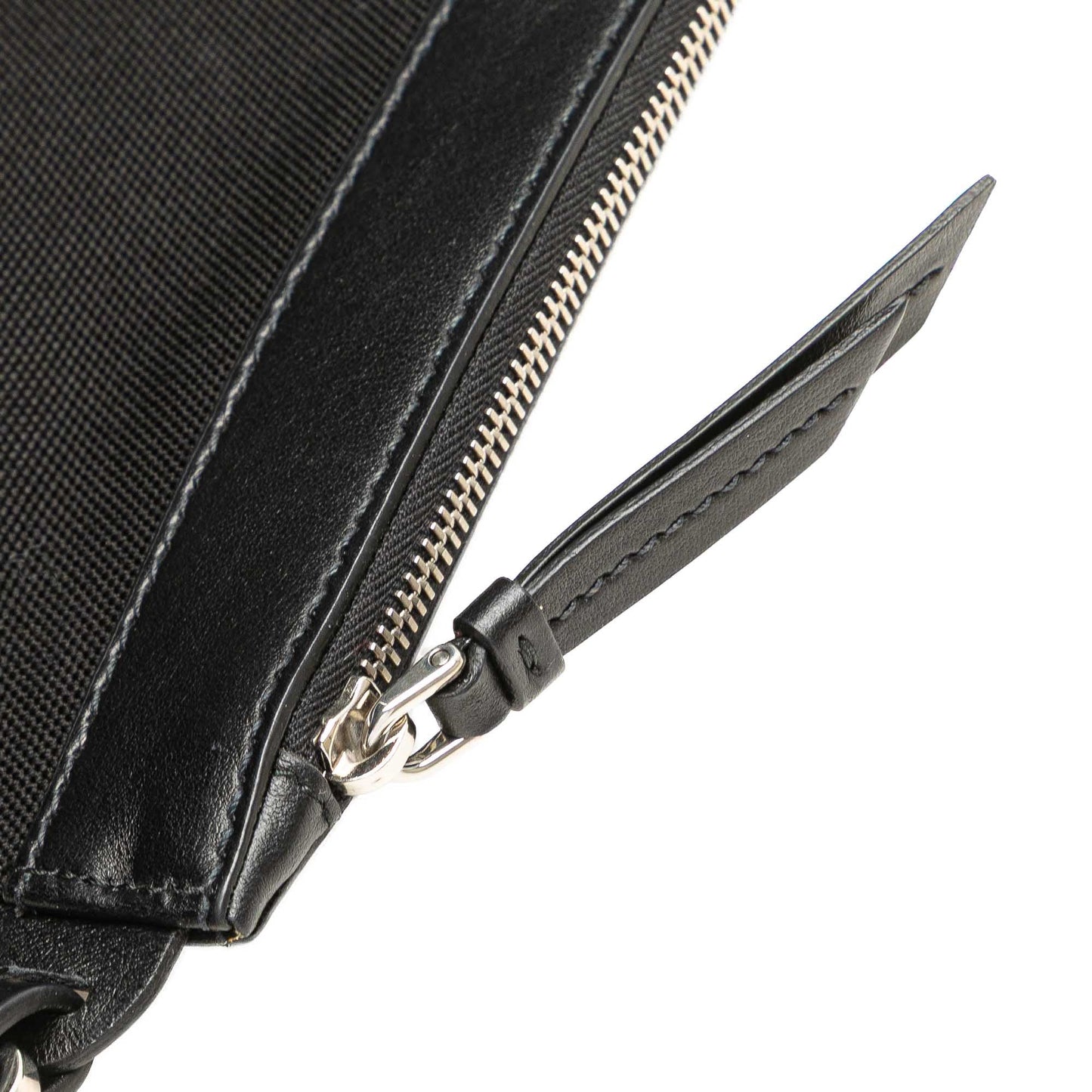 Prada Canvas Canapa Clutch