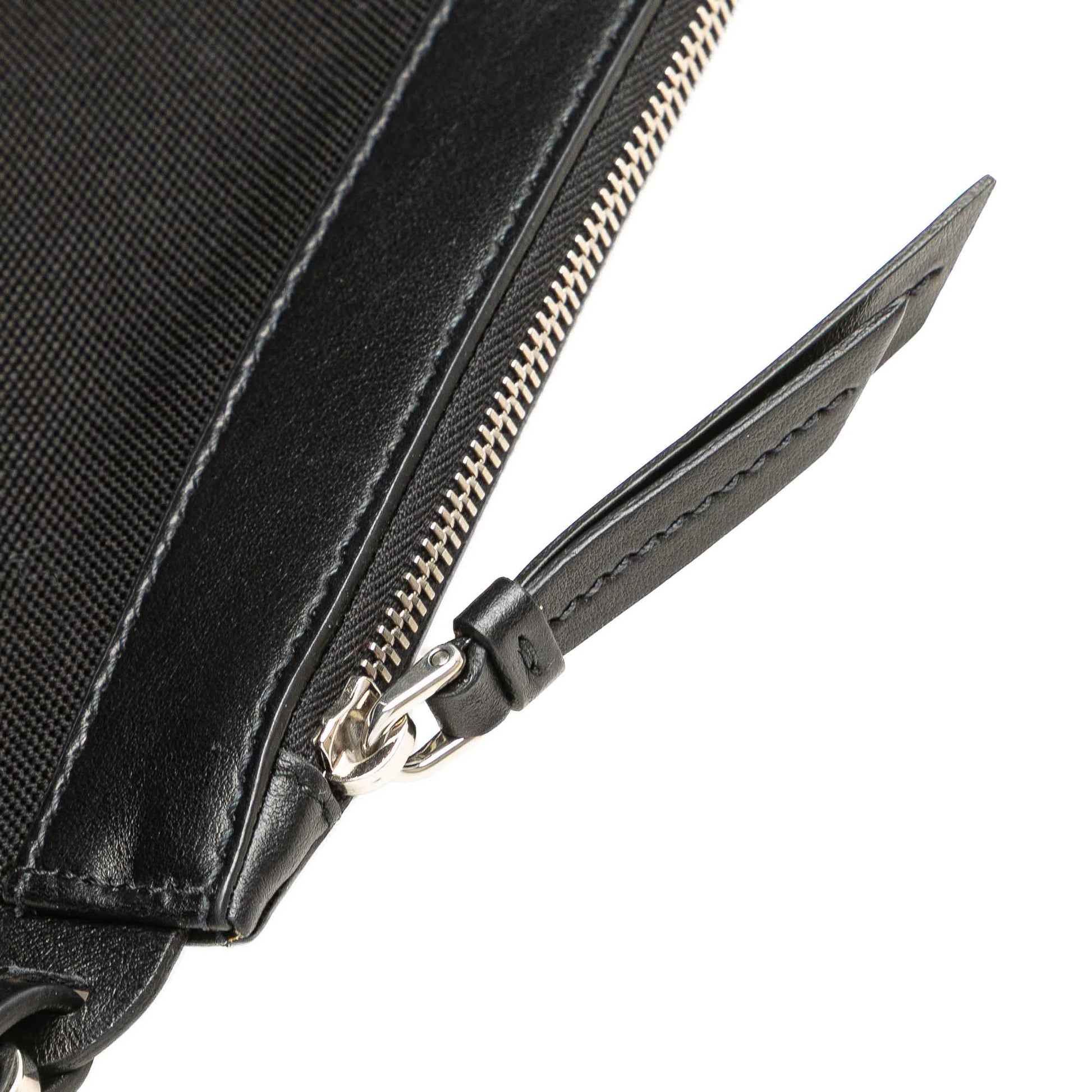 Prada Canvas Canapa Clutch