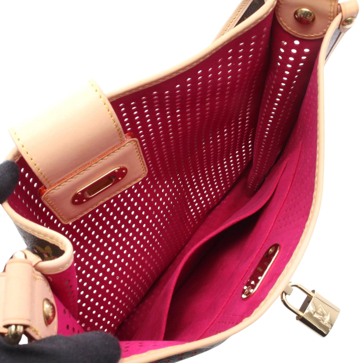 Louis Vuitton Monogram Musette Perforated — Brown