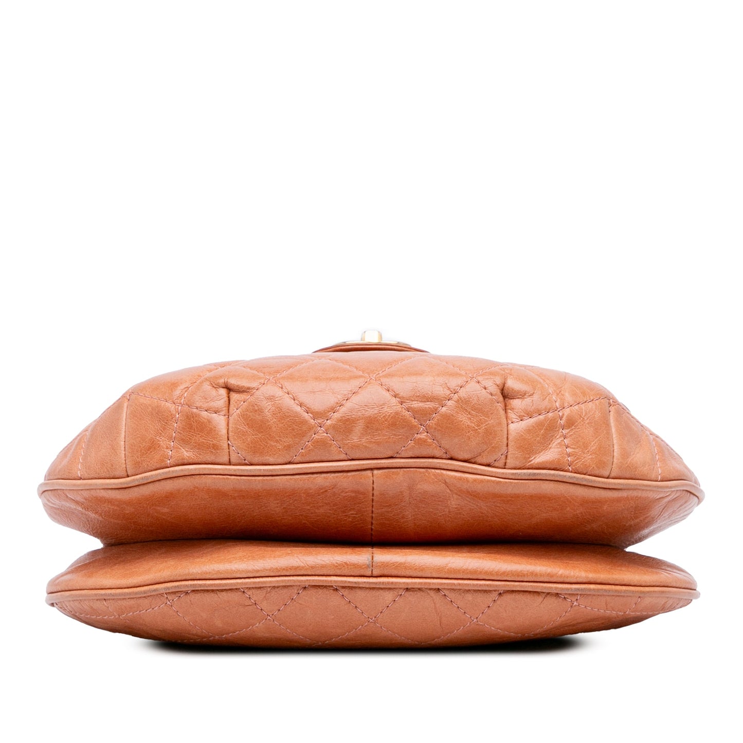 Chanel Medium Aged Calfskin Bubble CC Flap