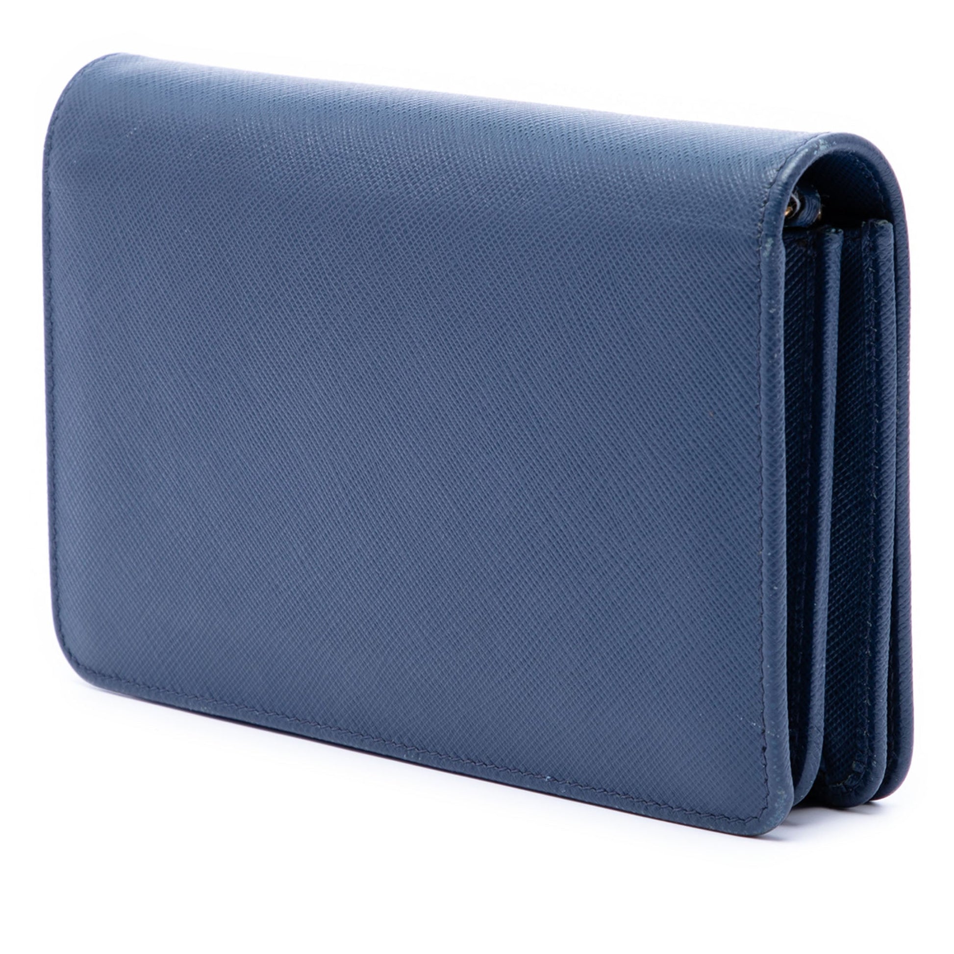 Prada Saffiano Lux Wallet on Chain