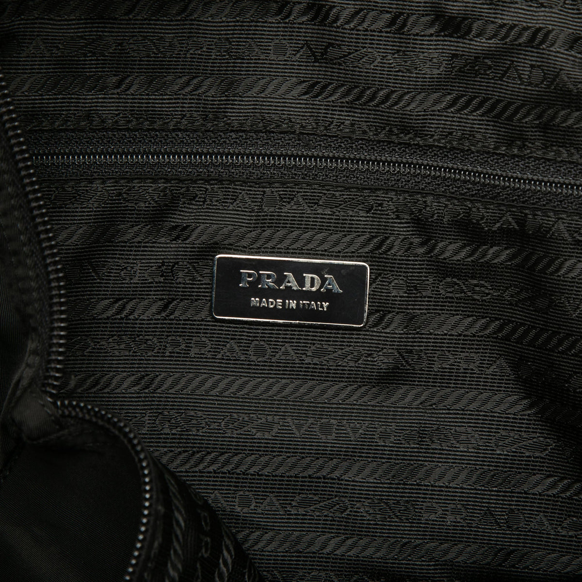 Prada Tessuto Tote — Black