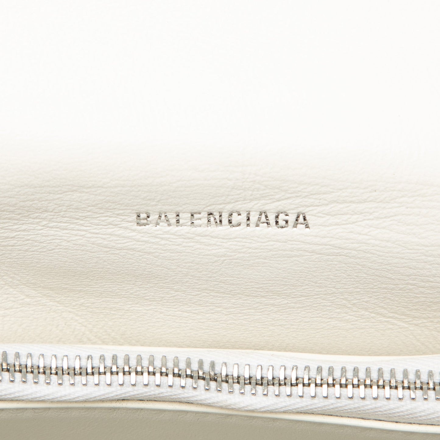 Balenciaga Medium Crushed Calfskin Chain Shoulder Bag