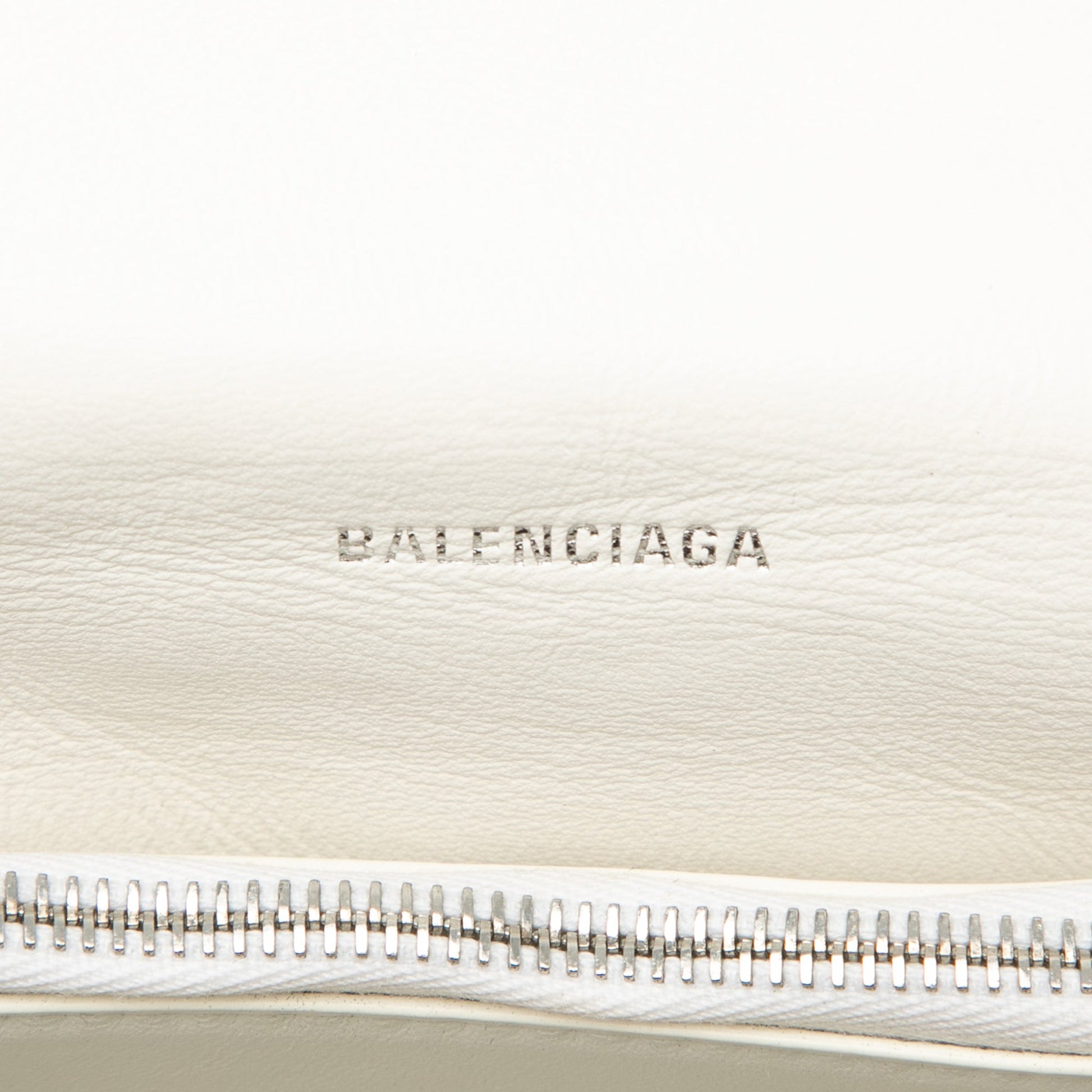 Balenciaga Medium Crushed Calfskin Chain Shoulder Bag