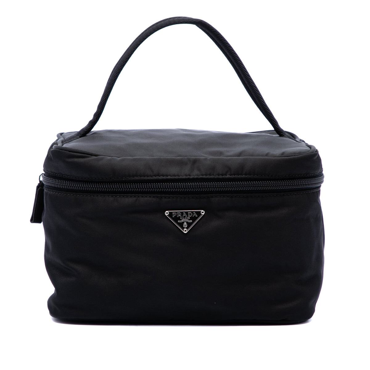 Prada Tessuto Vanity Bag — Black