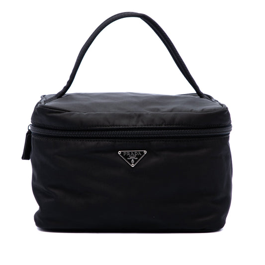 Prada Tessuto Vanity Bag — Black