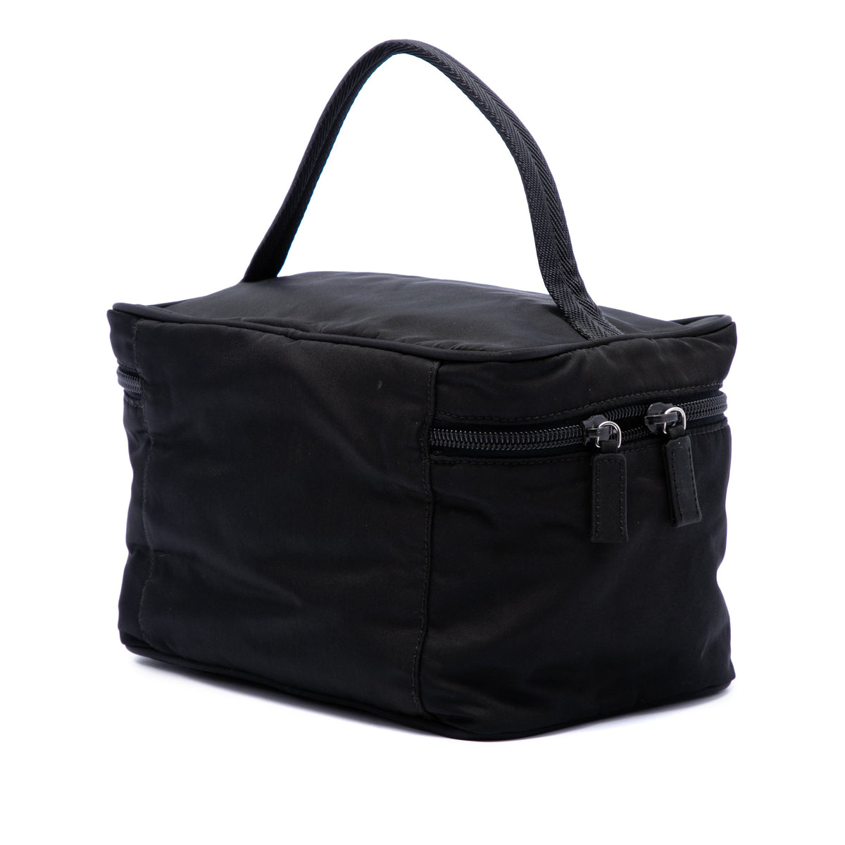Prada Tessuto Vanity Bag — Black