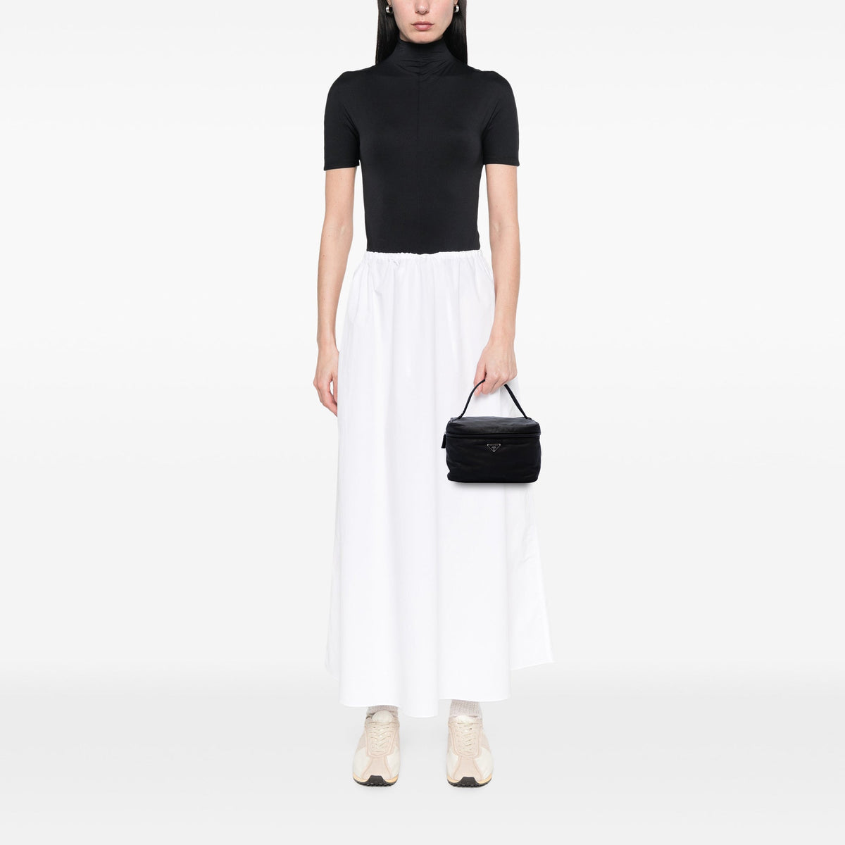 Prada Tessuto Vanity Bag — Black