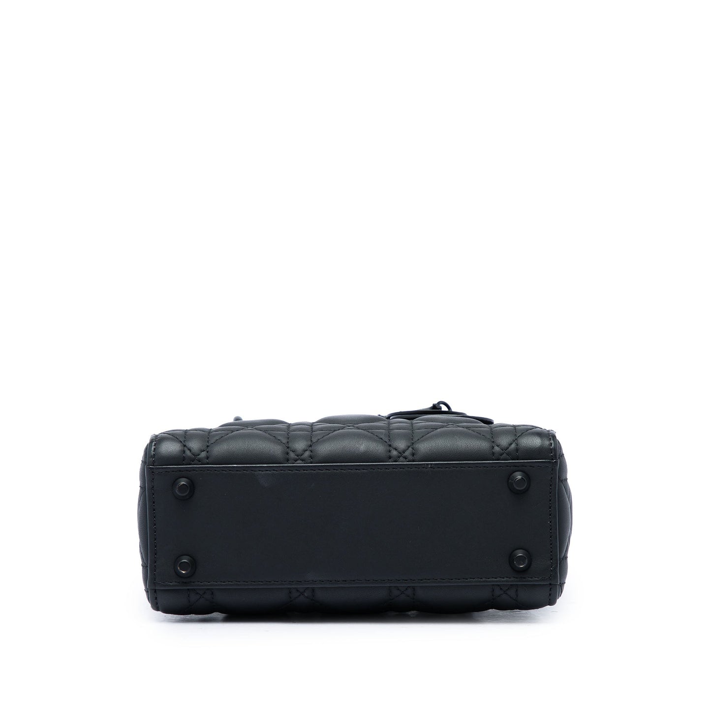 Dior Mini Ultra Matte Calfskin Cannage Lady Dior