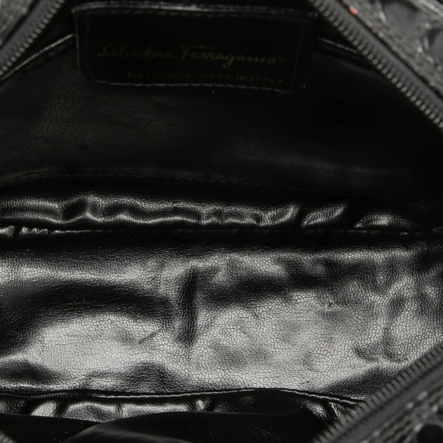 Leather Gancini Chain Crossbody