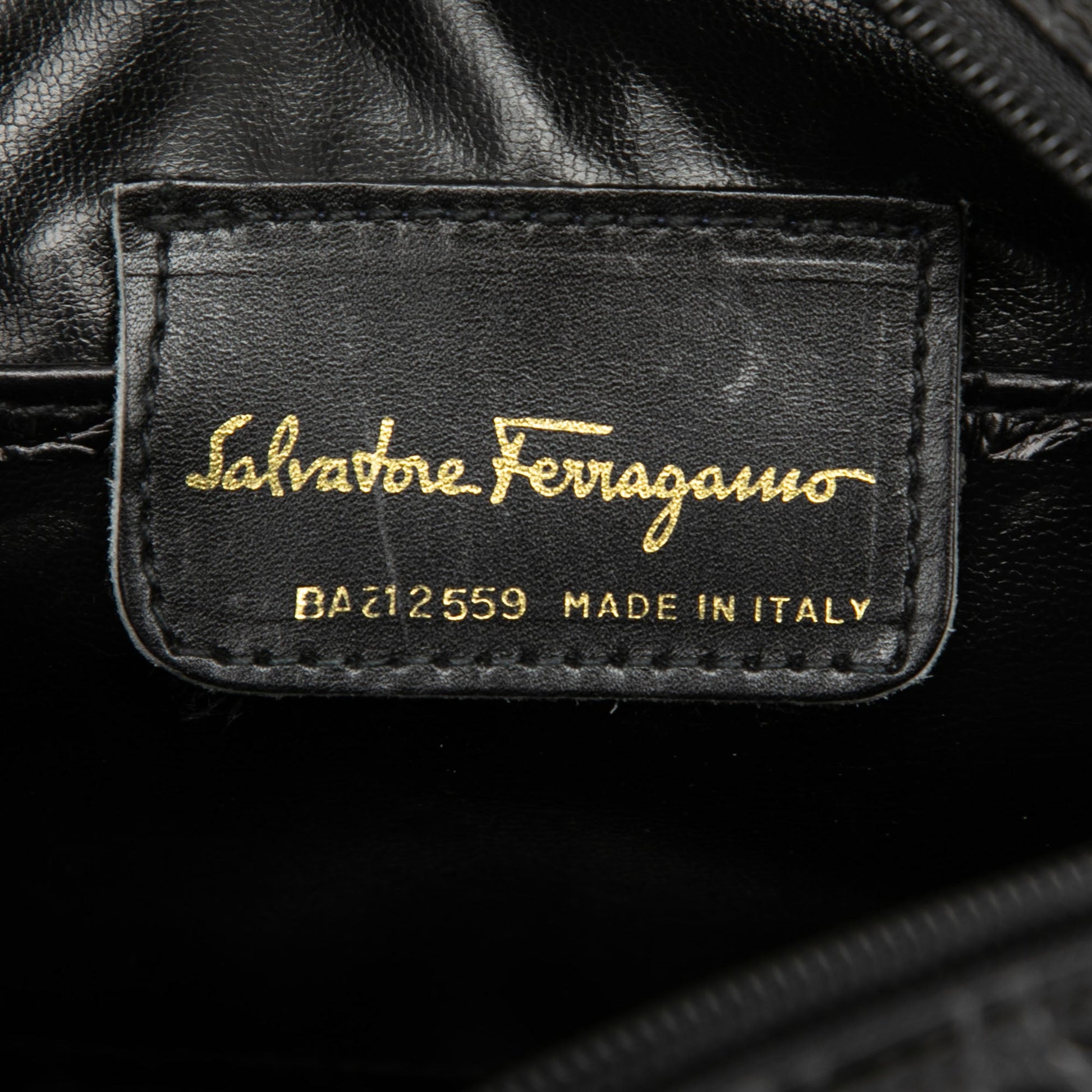 Leather Gancini Chain Crossbody