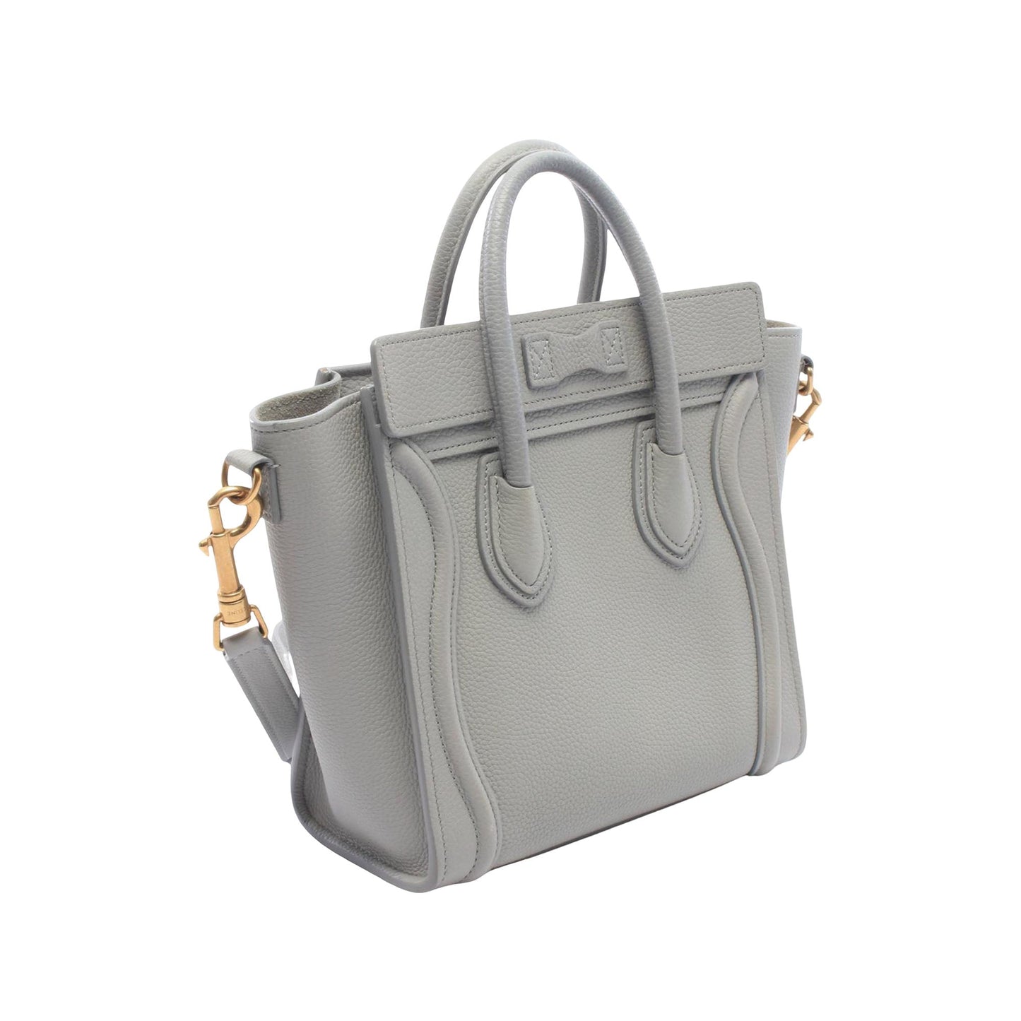 Celine Nano Leather Luggage Tote