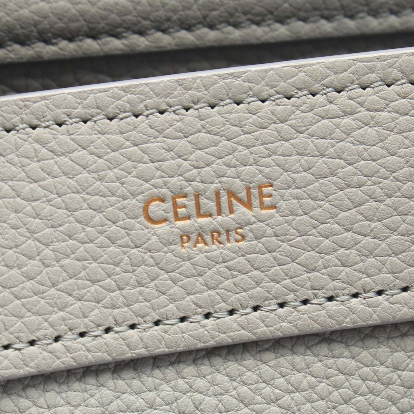 Celine Nano Leather Luggage Tote