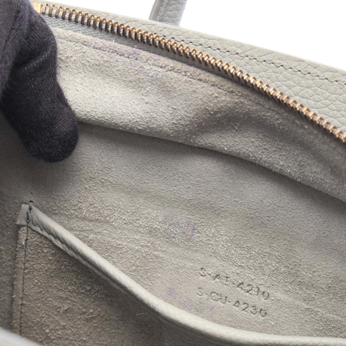 Celine Nano Leather Luggage Tote