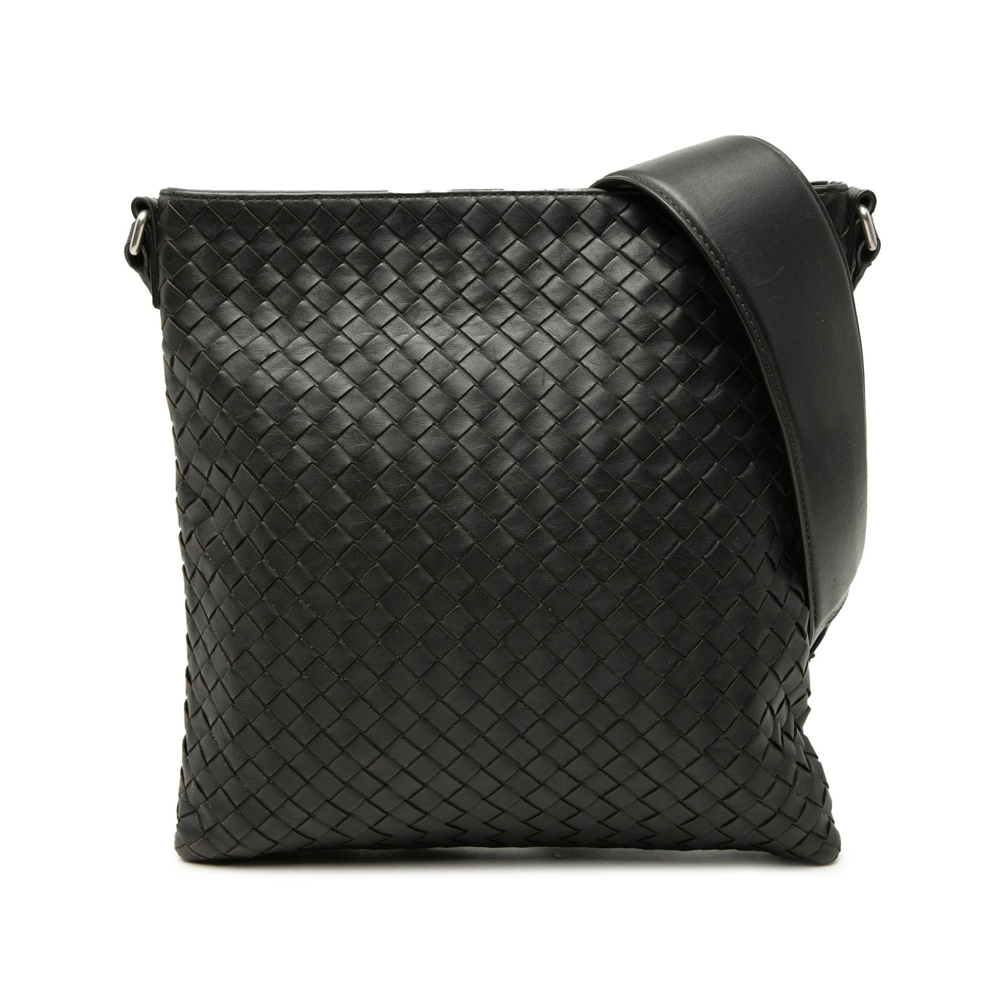 Bottega Veneta Nappa Intrecciato Messenger Bag