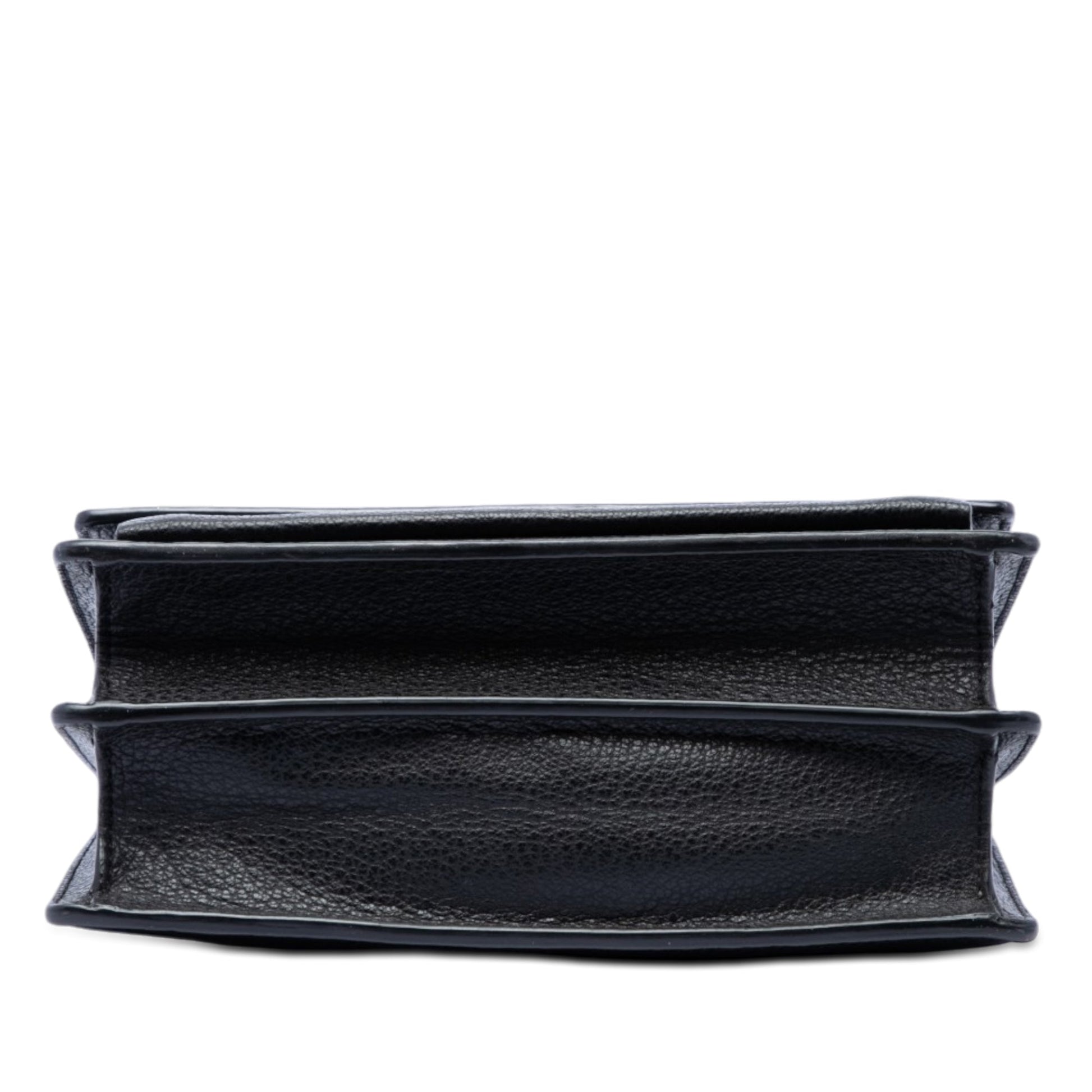 Saint Laurent Medium Grained Calfskin Monogram Sunset Crossbody