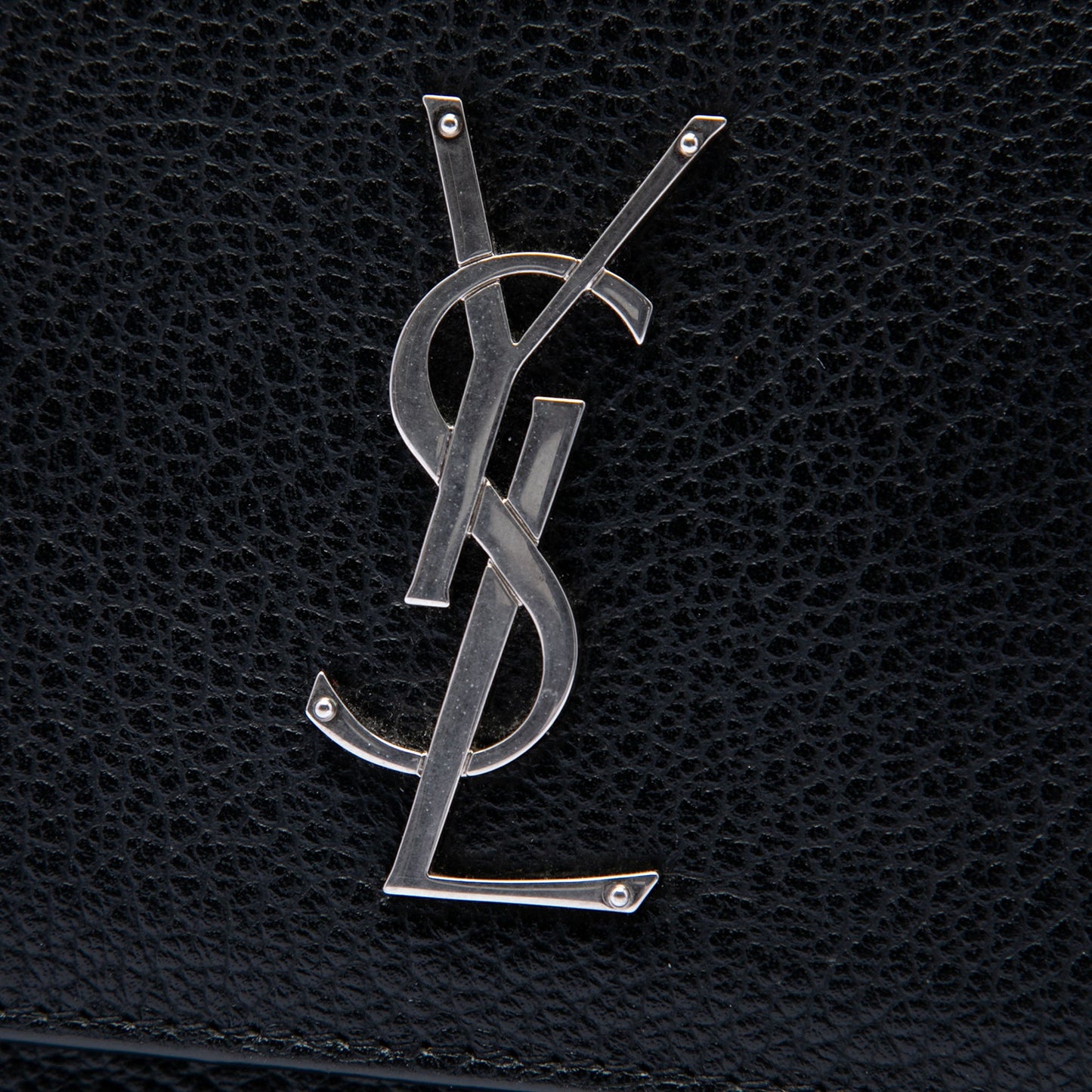 Saint Laurent Medium Grained Calfskin Monogram Sunset Crossbody