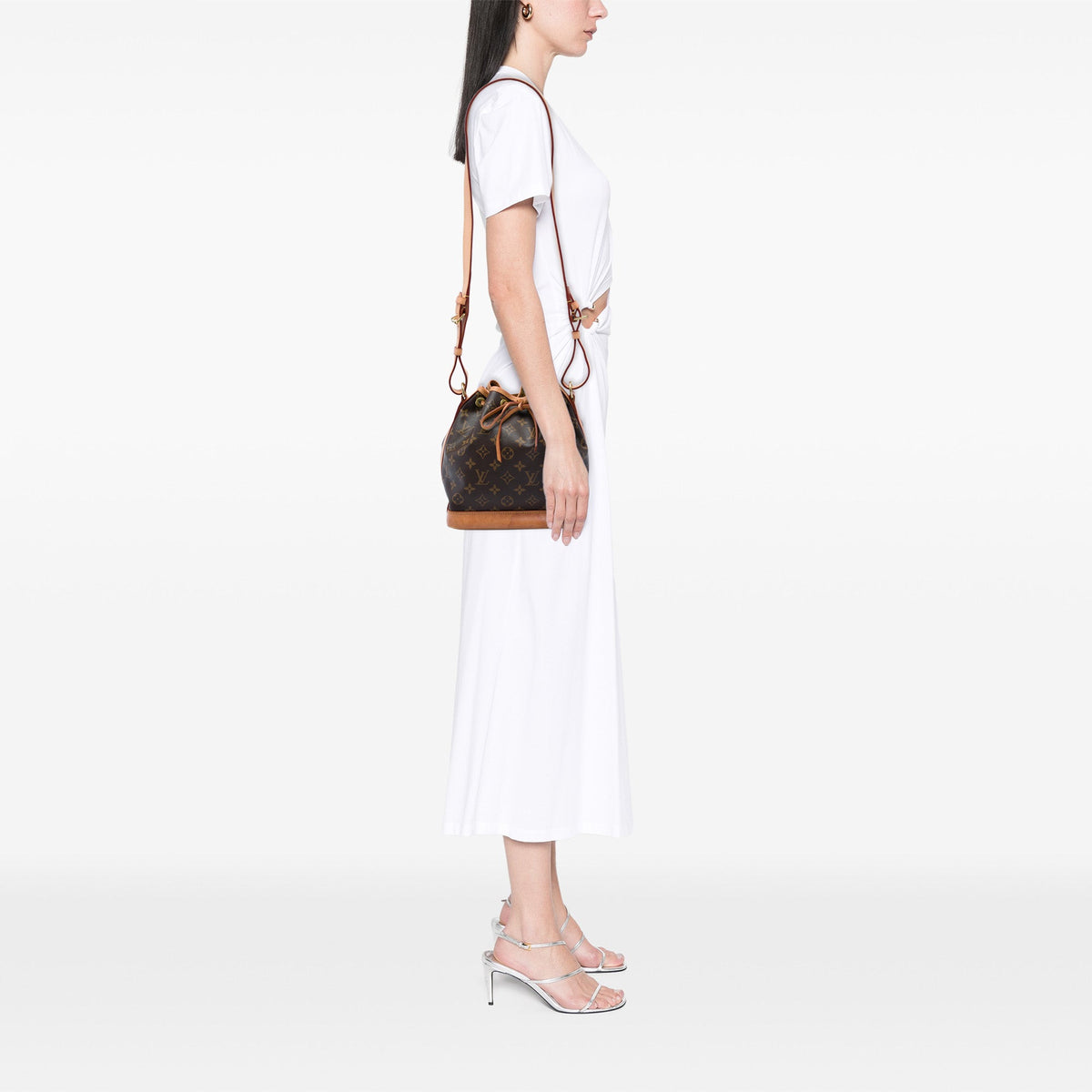 Louis Vuitton Monogram Noe BB — Brown