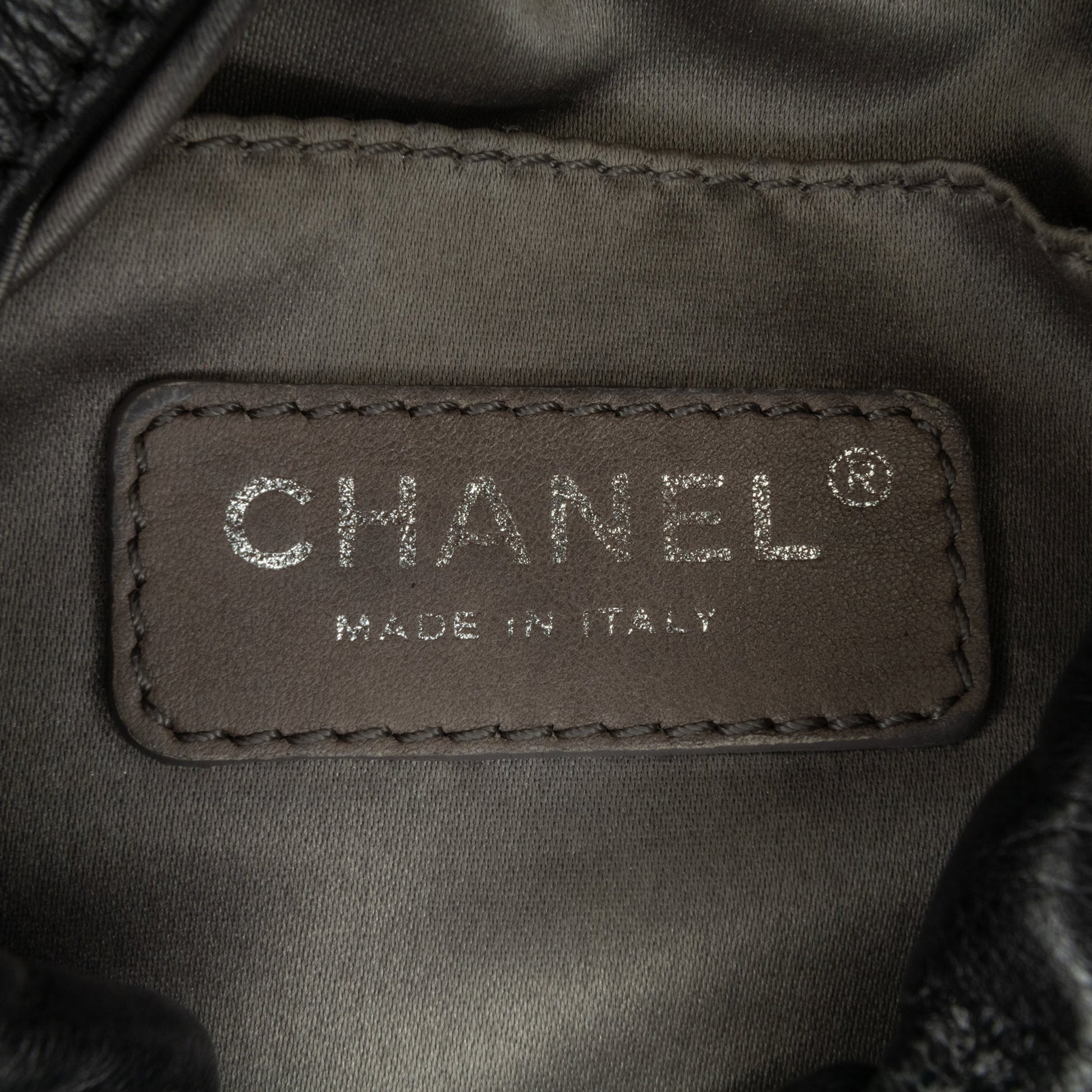 Chanel CC Calfskin Dual Twin Chain Handbag