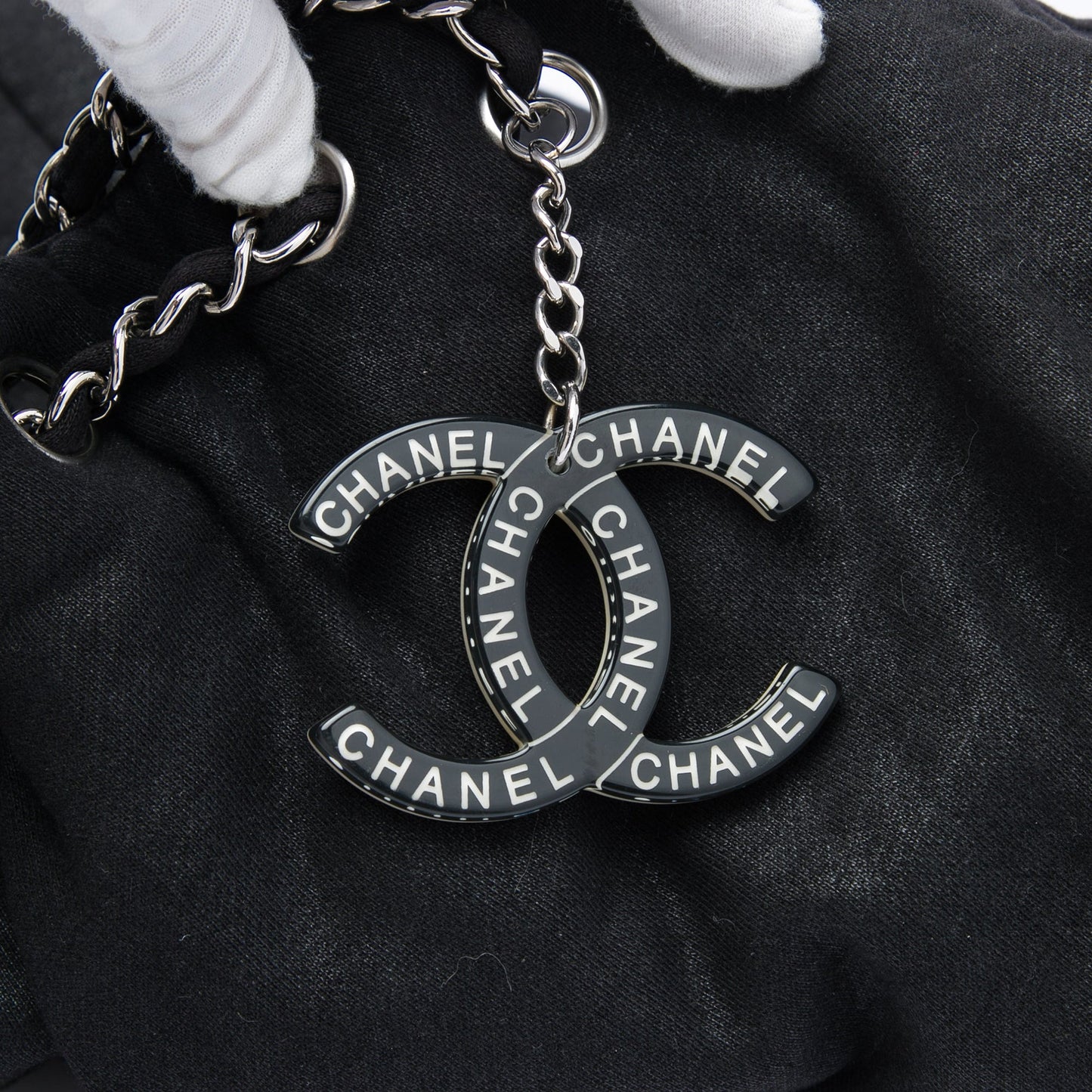 Chanel Jersey Melrose Cabas