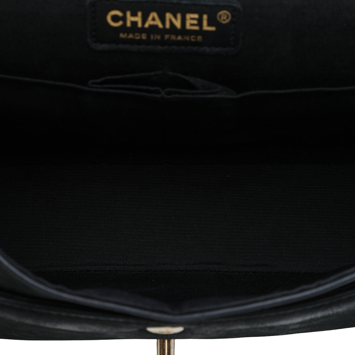 Chanel Medium Classic Bicolor Caviar and Iridescent Calfskin Double Flap