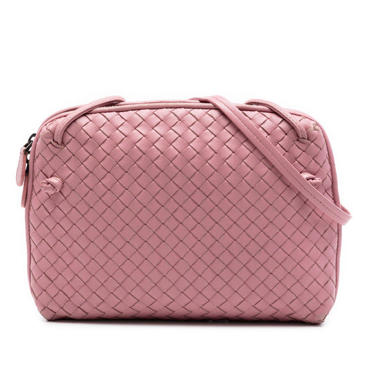 Bottega Veneta Nappa Intrecciato Nodini Crossbody