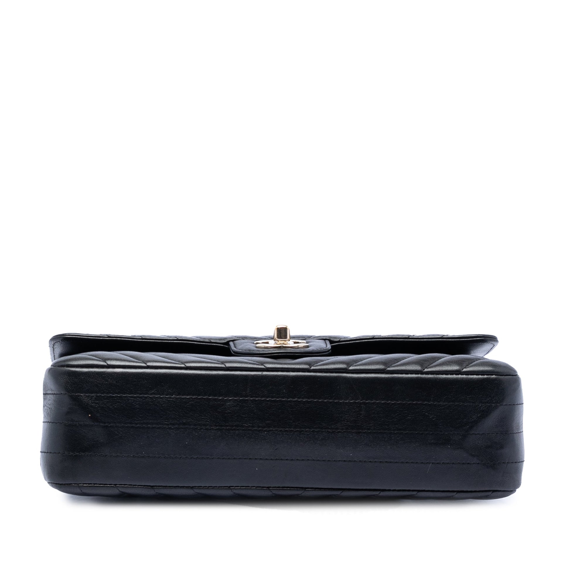 Chanel Medium Classic Chevron Lambskin Double Flap