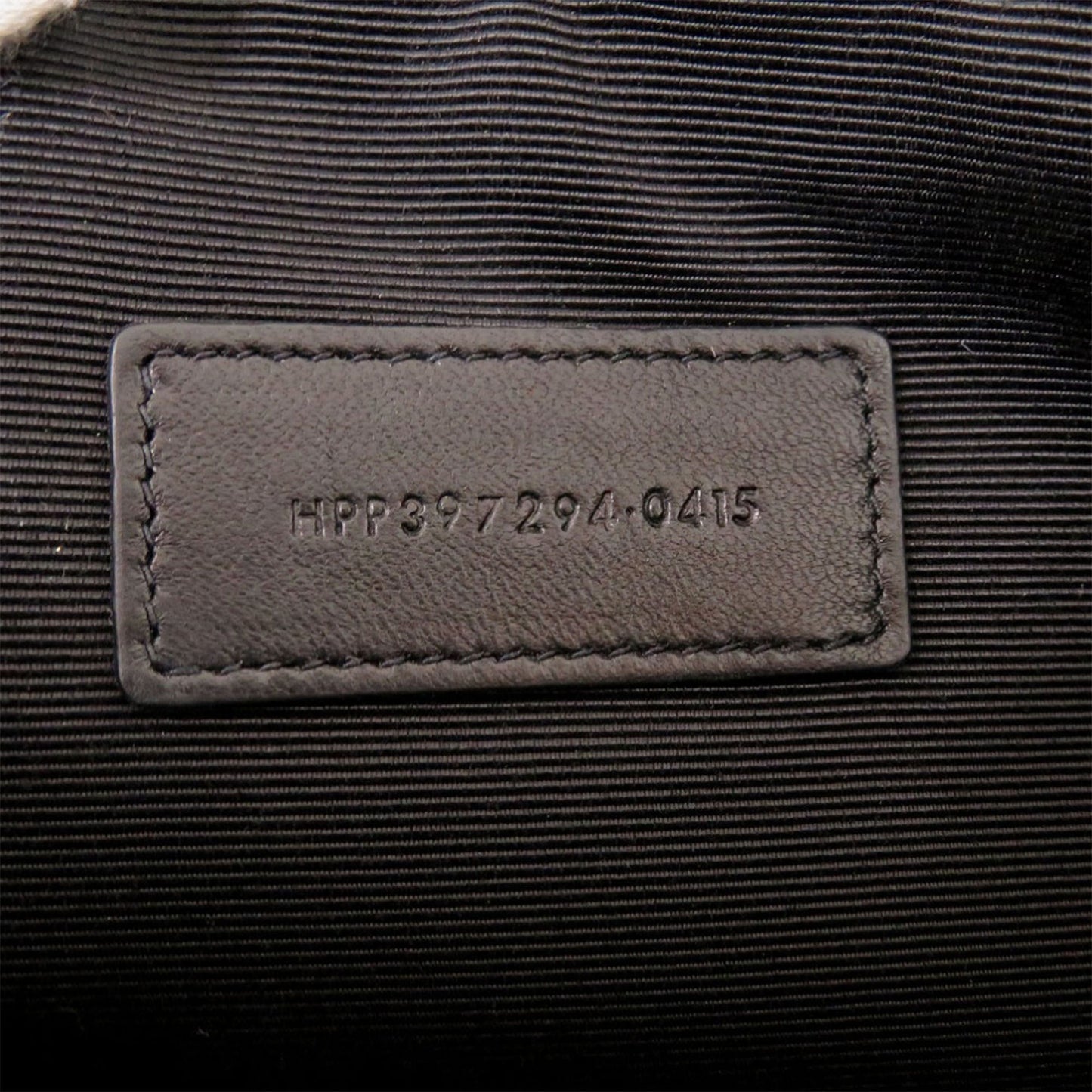 Saint Laurent Canvas Skull Print Zip Clutch