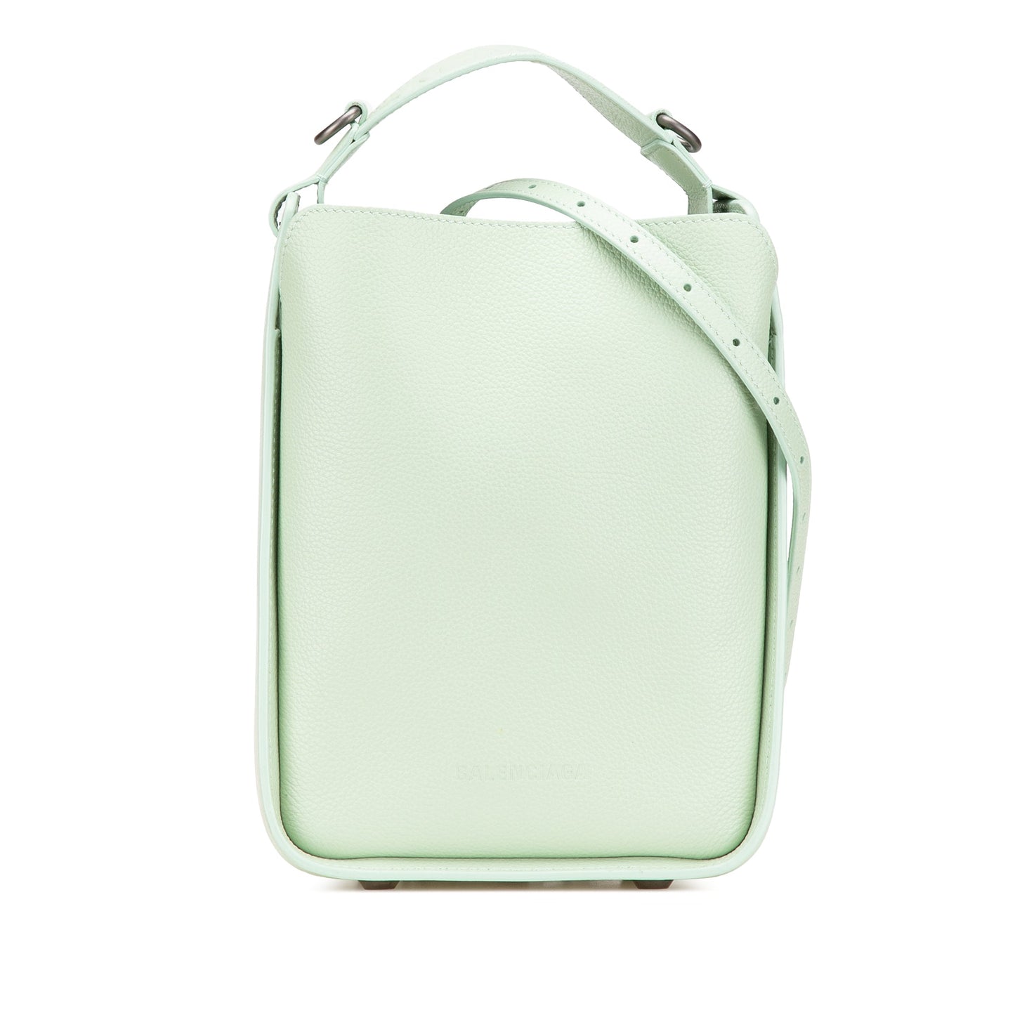 Balenciaga Pebbled Calfskin Tool 2.0 North South XS Tote