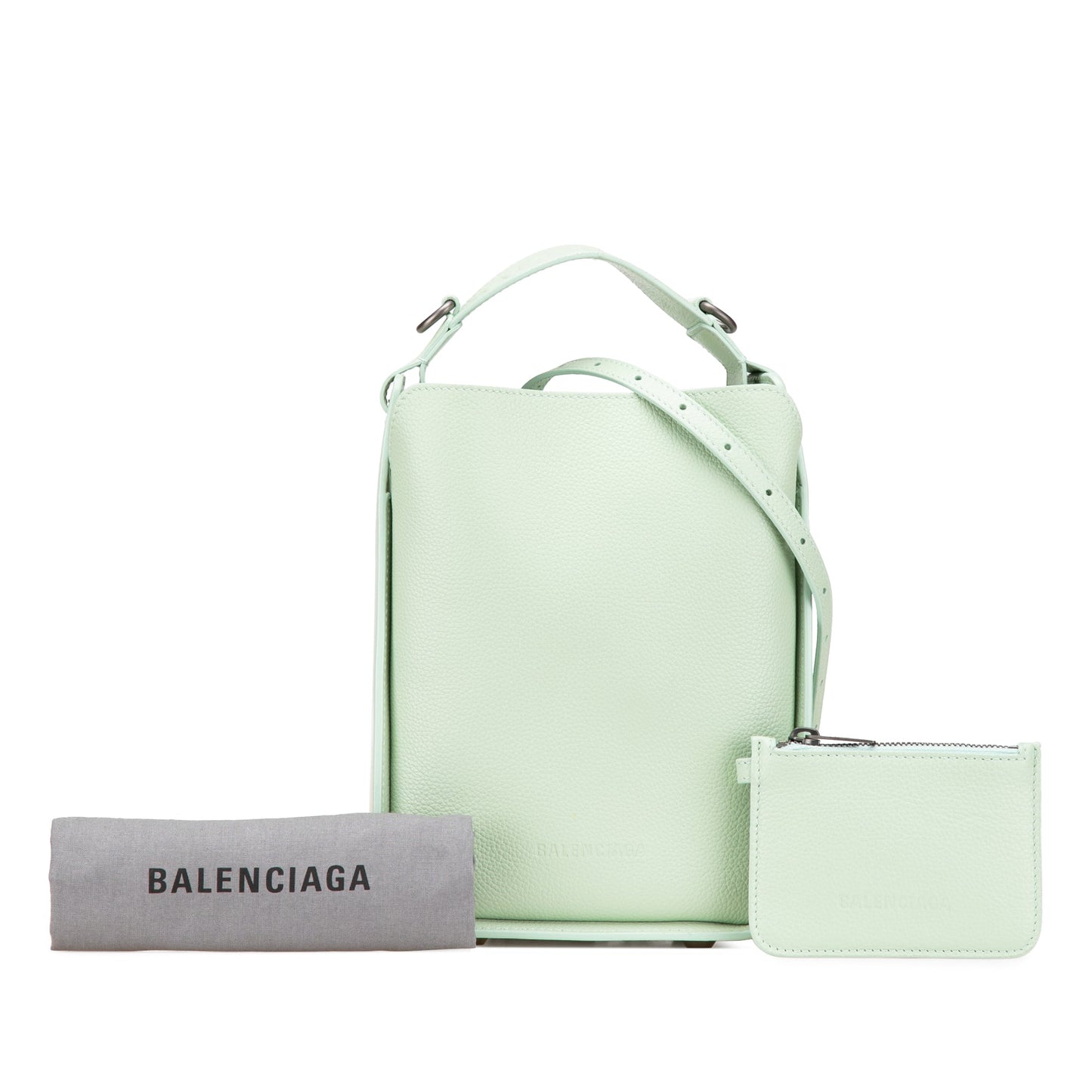 Balenciaga Pebbled Calfskin Tool 2.0 North South XS Tote