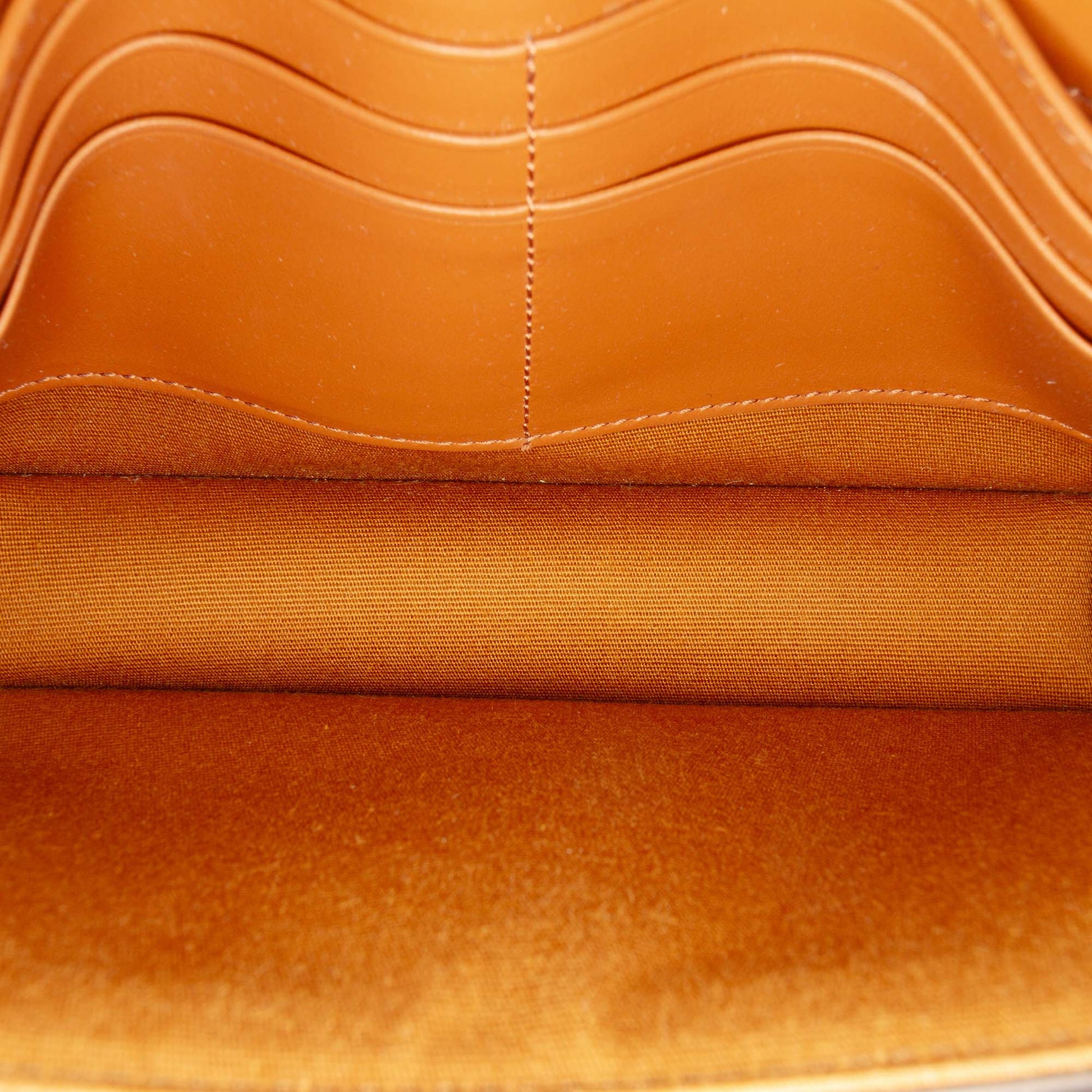 Celine Triomphe Coated Canvas Margo Wallet on Chain
