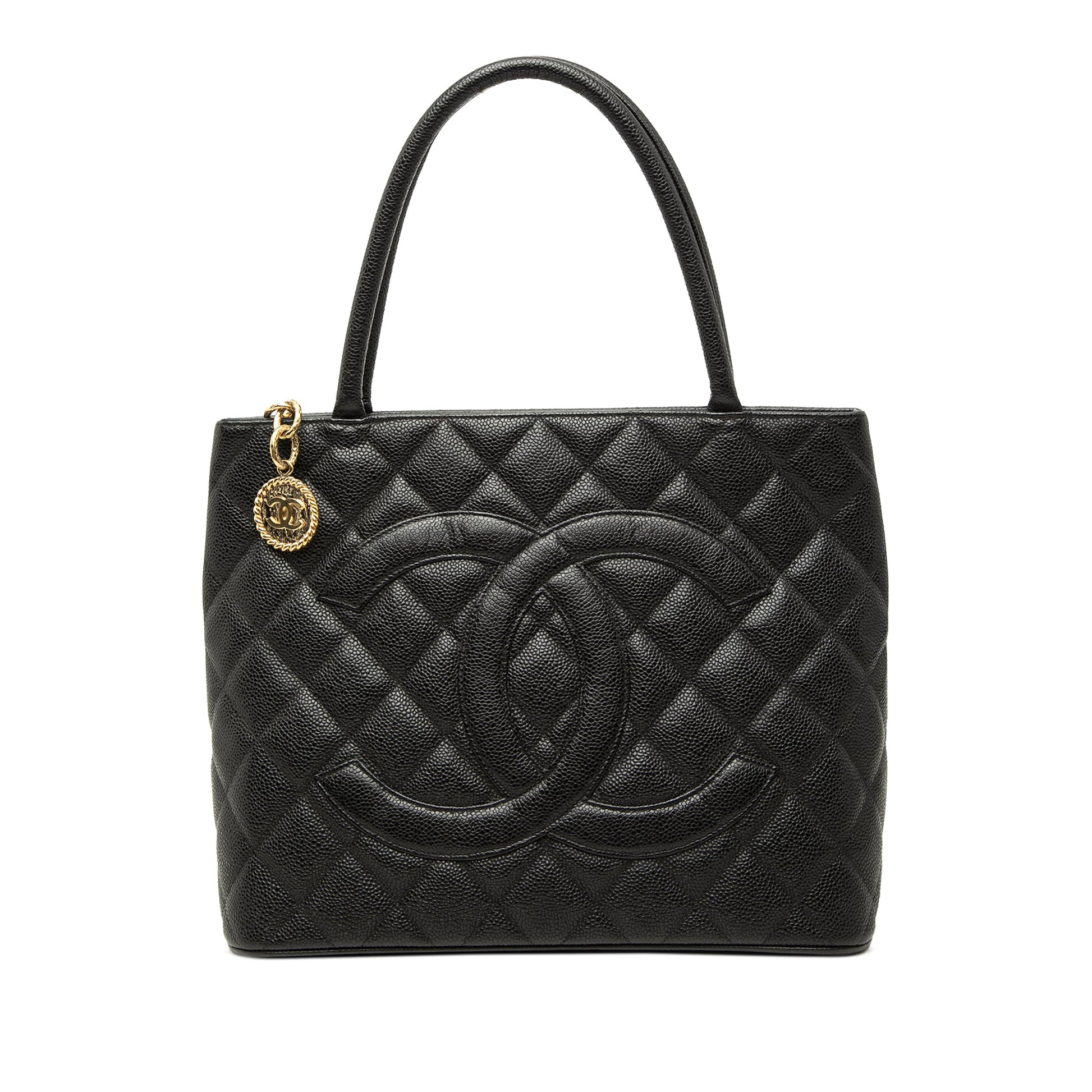 Chanel Caviar Medallion Tote