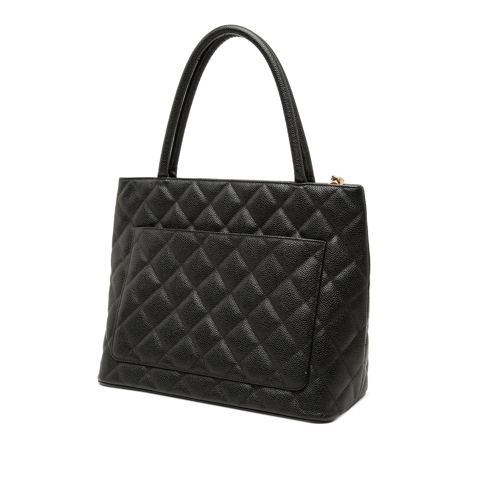 Chanel Caviar Medallion Tote