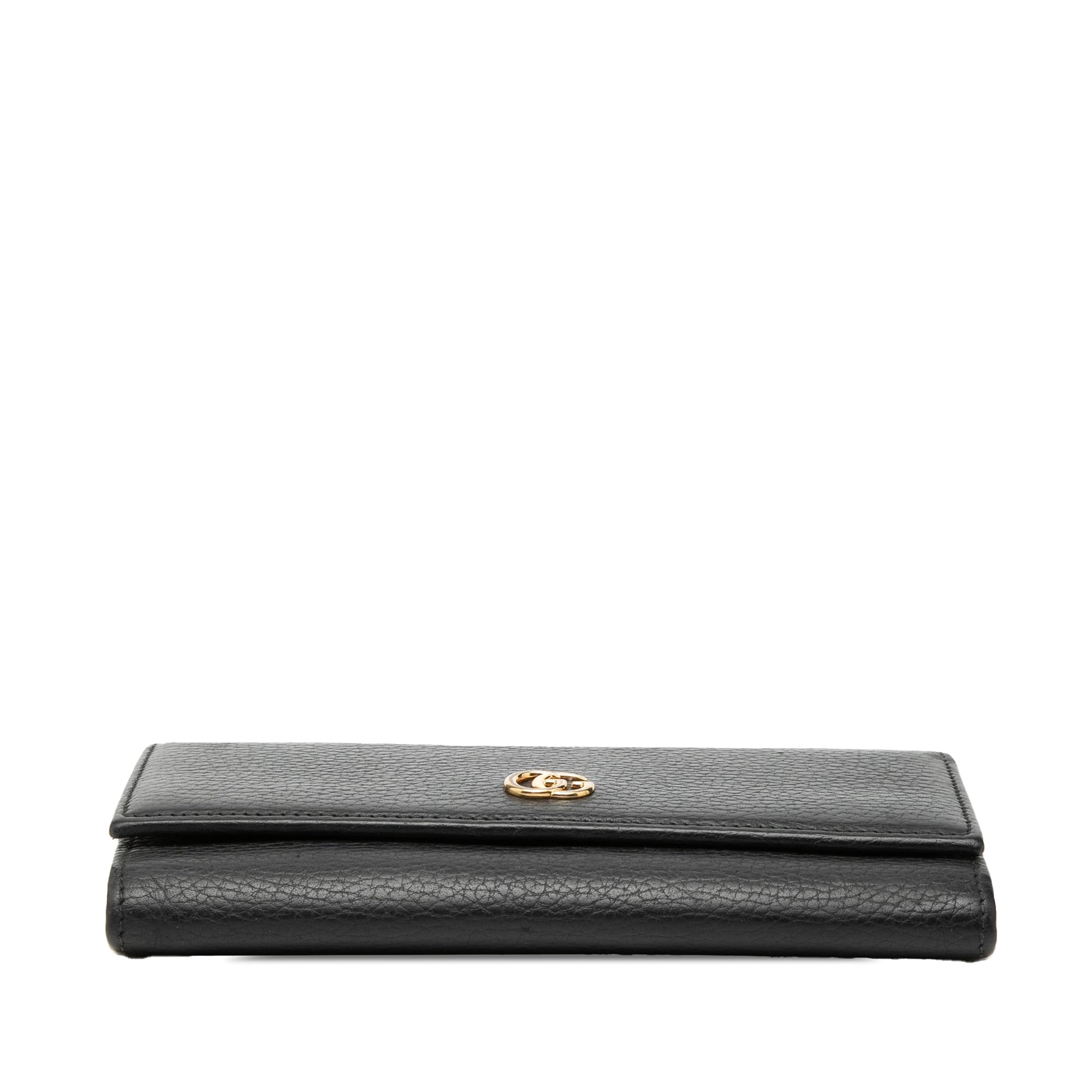 GG Marmont Leather Wallet on Chain