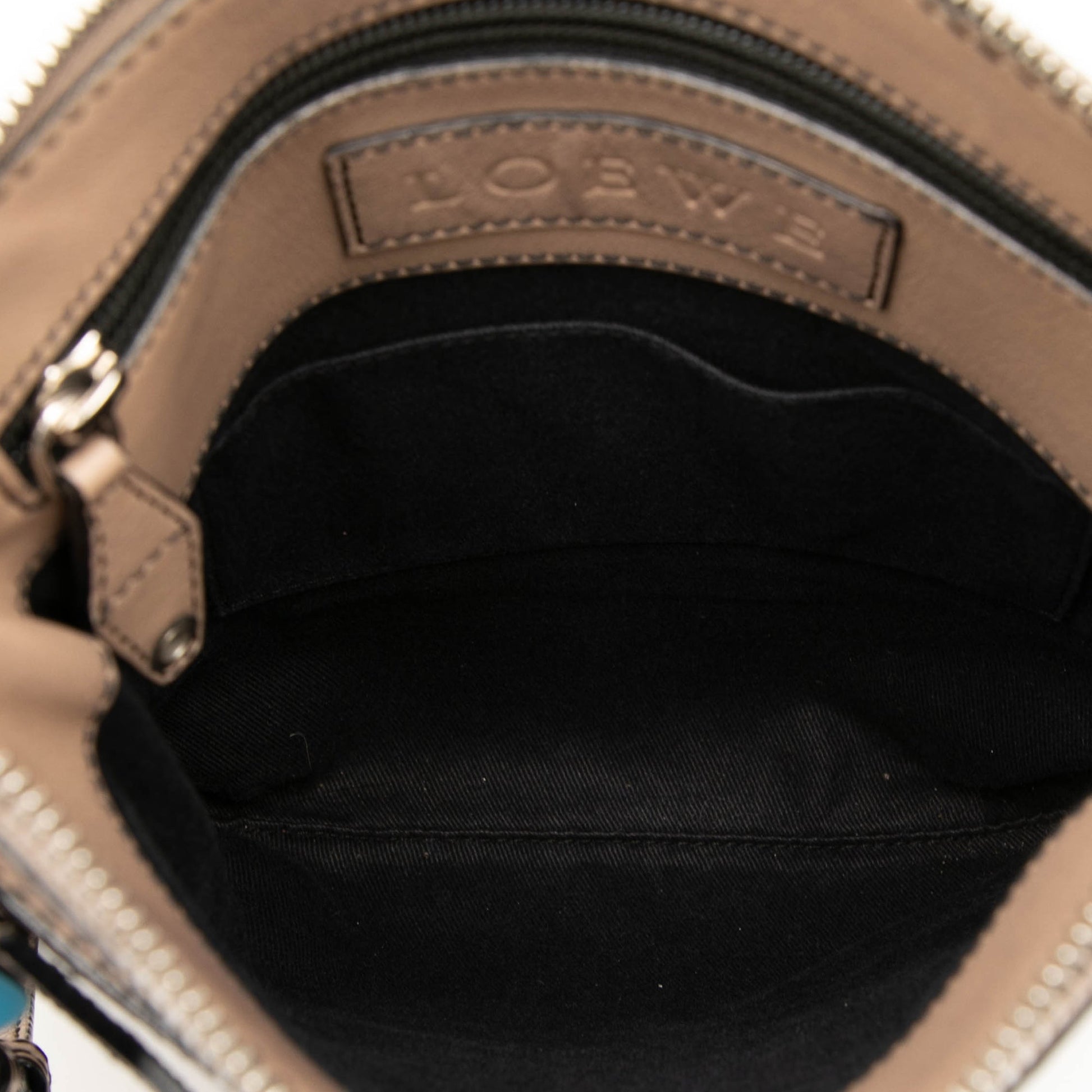LOEWE PVC and Leather Anagram Crossbody